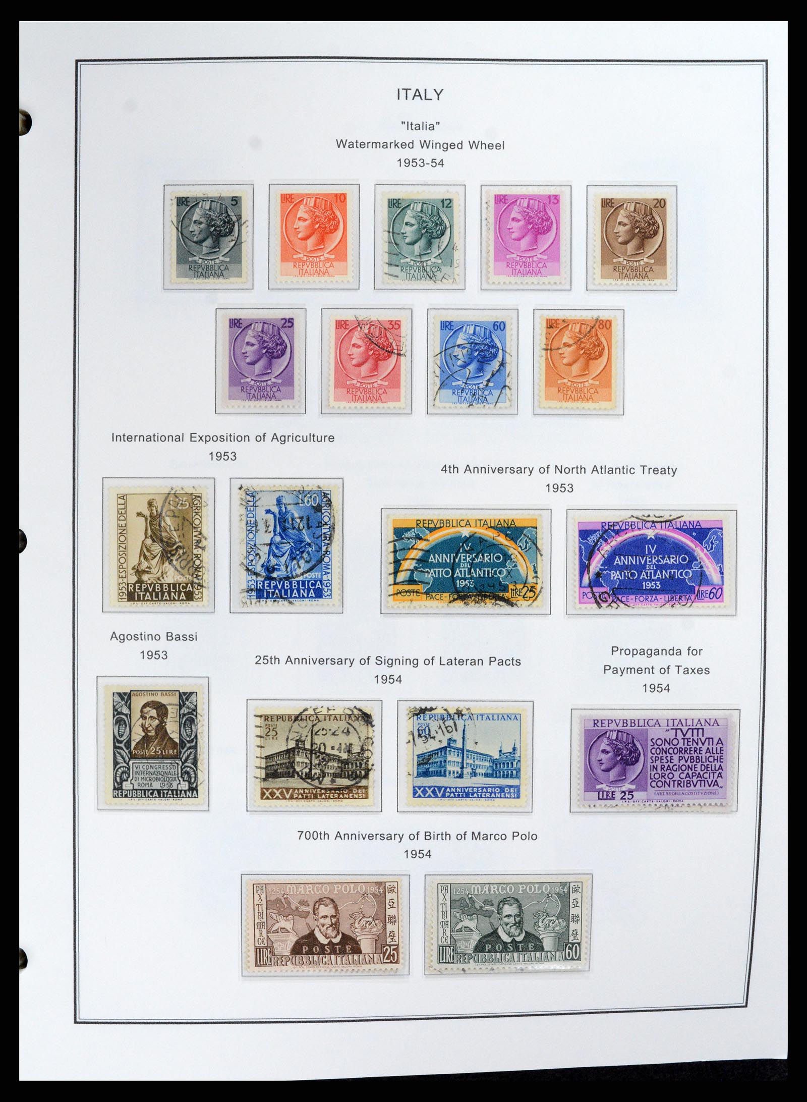 37726 043 - Postzegelverzameling 37726 Italië, Italiaanse gebieden en koloniën 18