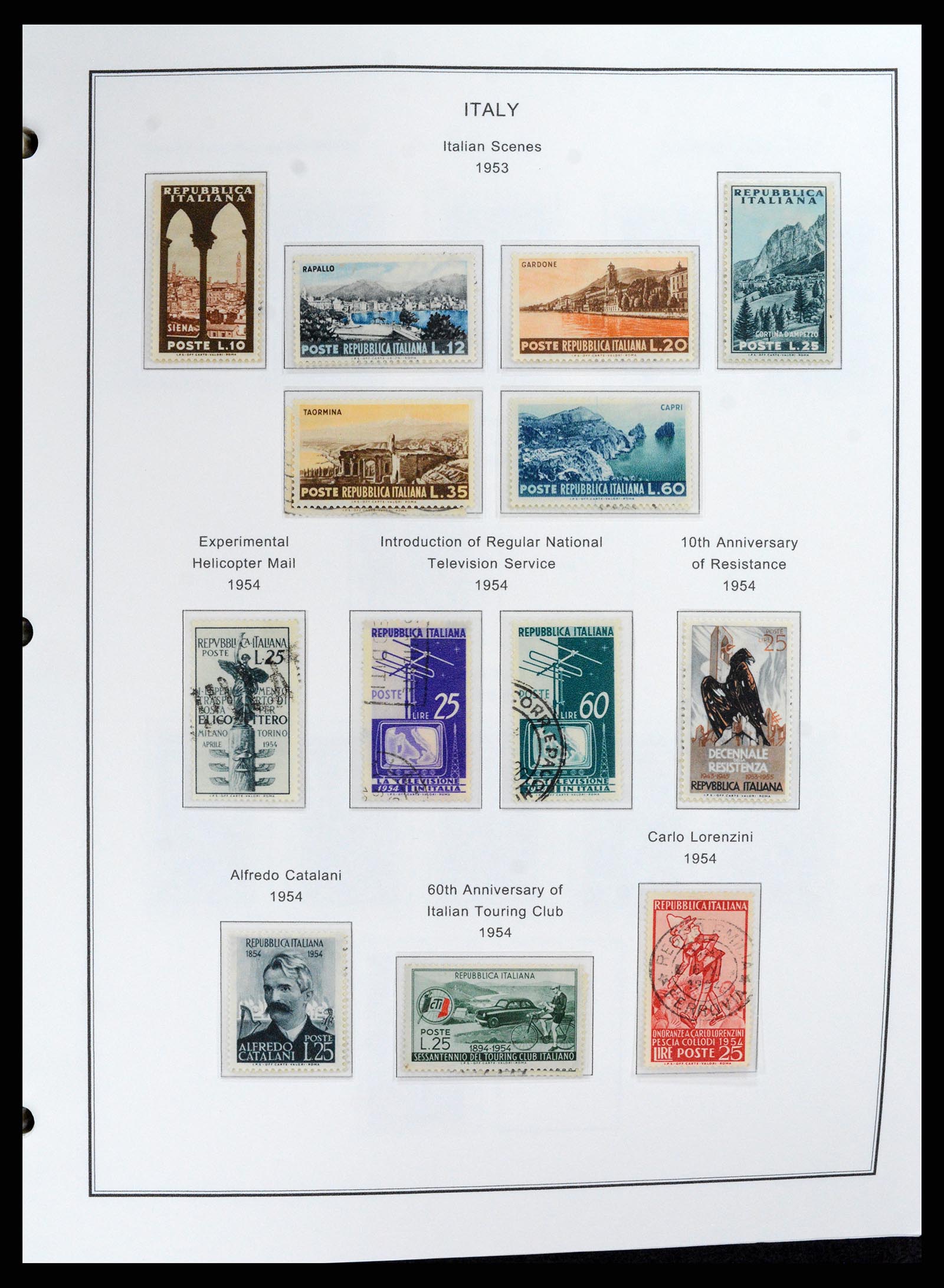 37726 044 - Postzegelverzameling 37726 Italië, Italiaanse gebieden en koloniën 18