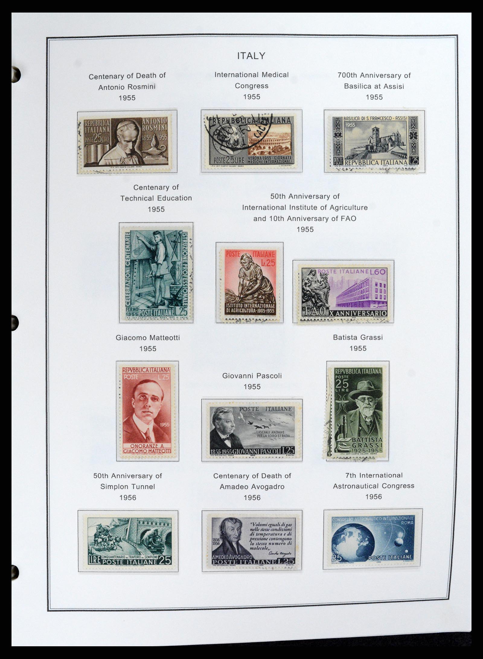 37726 047 - Postzegelverzameling 37726 Italië, Italiaanse gebieden en koloniën 18
