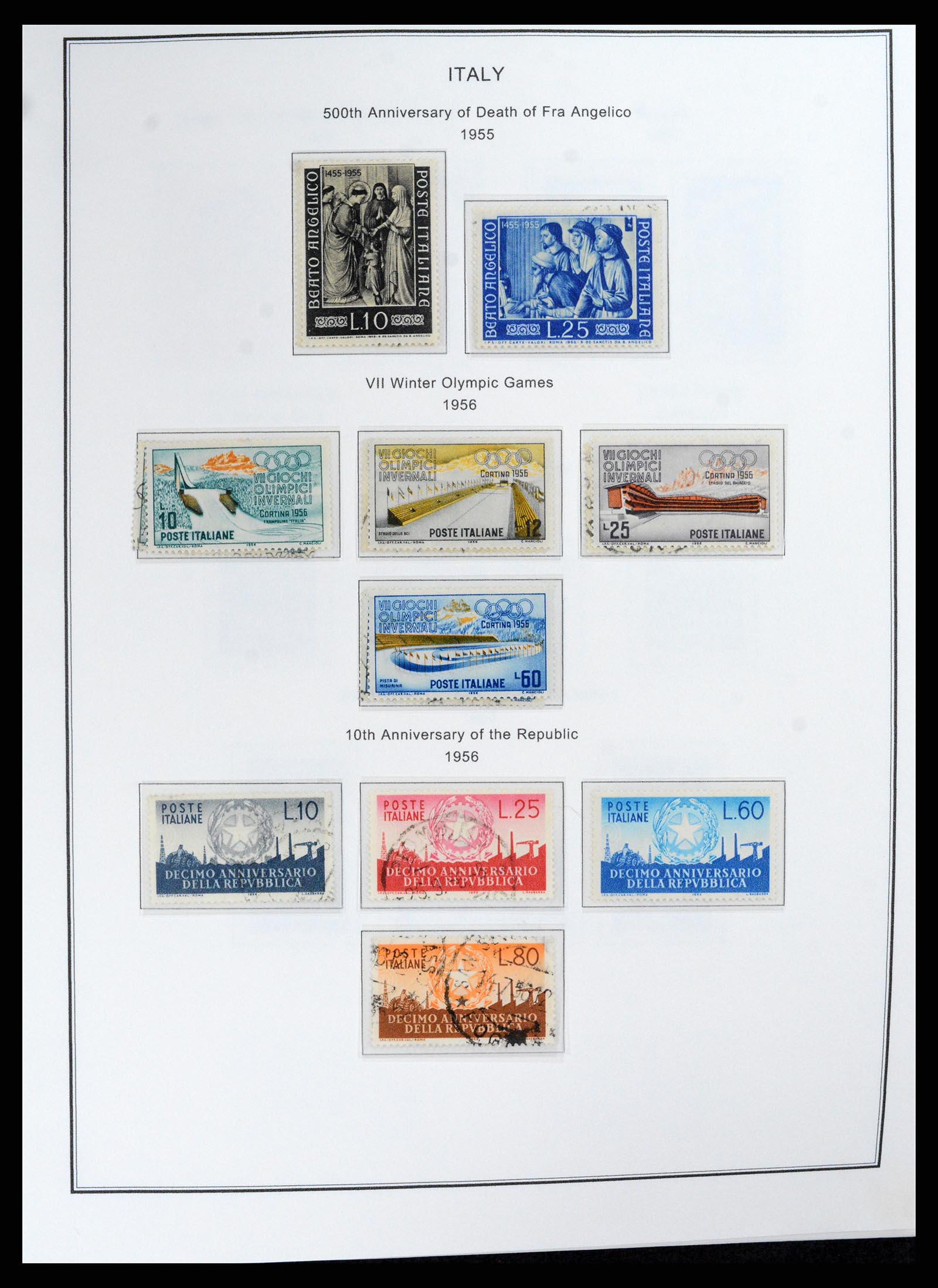 37726 048 - Postzegelverzameling 37726 Italië, Italiaanse gebieden en koloniën 18
