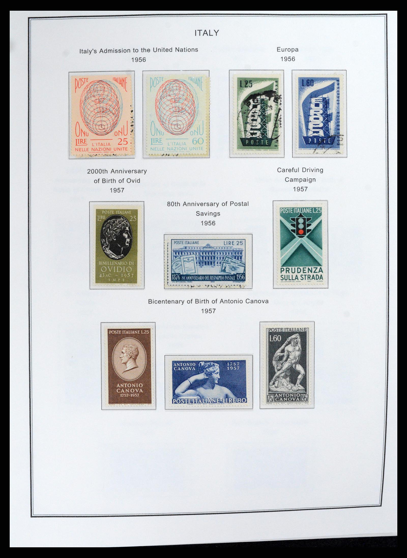 37726 049 - Postzegelverzameling 37726 Italië, Italiaanse gebieden en koloniën 18