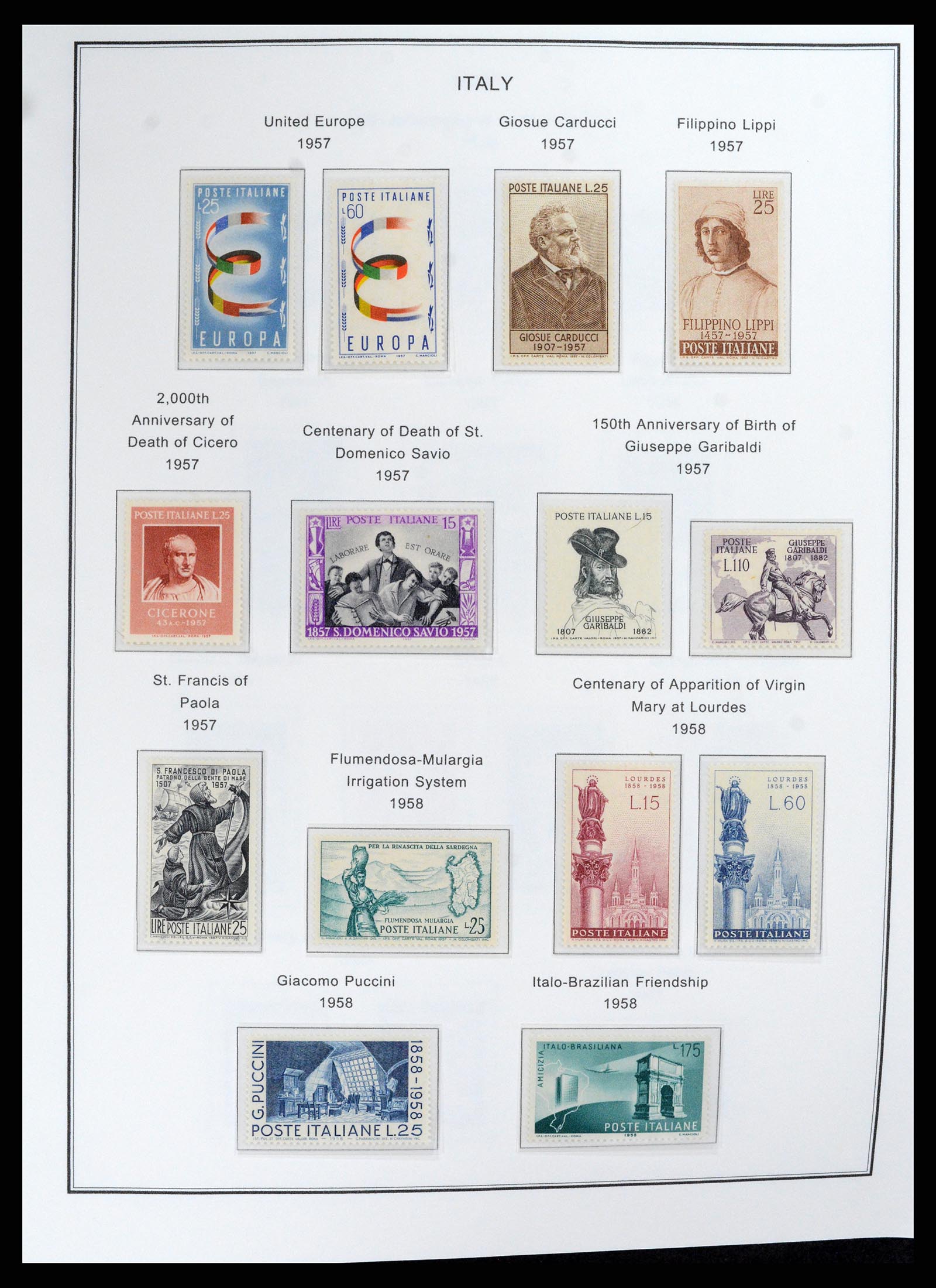 37726 050 - Postzegelverzameling 37726 Italië, Italiaanse gebieden en koloniën 18