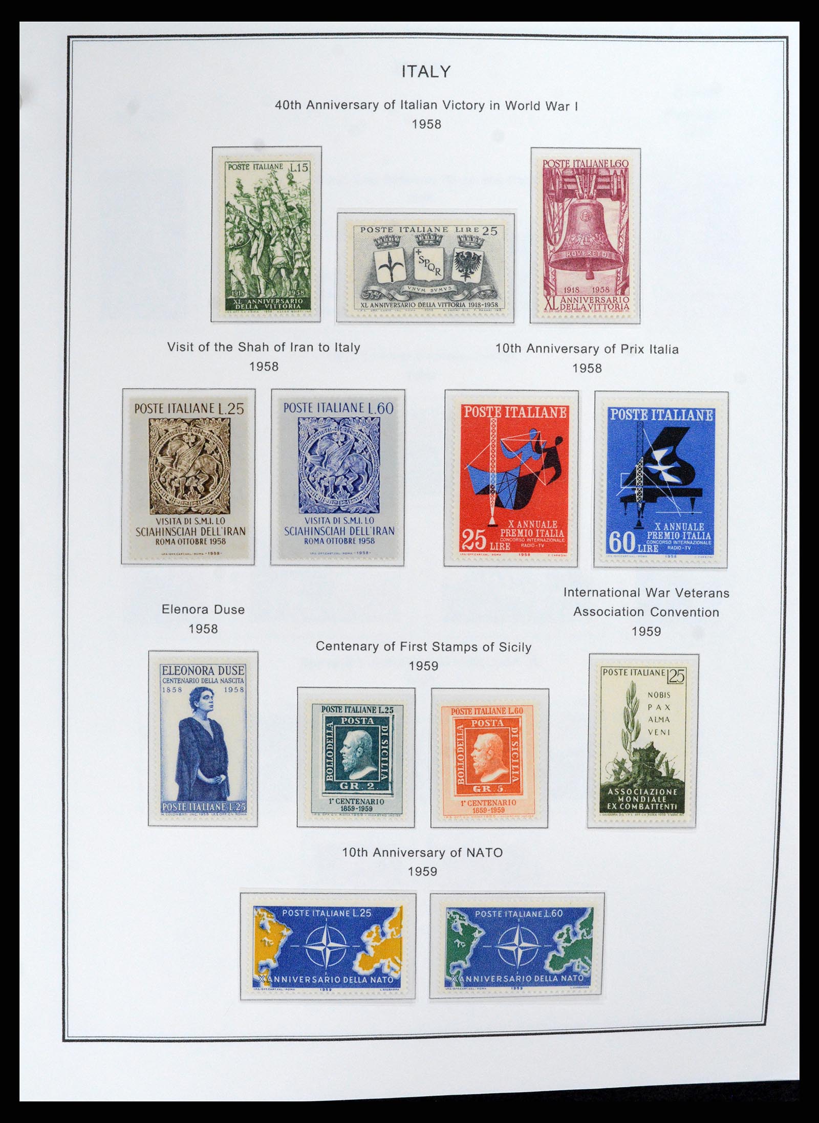 37726 052 - Postzegelverzameling 37726 Italië, Italiaanse gebieden en koloniën 18