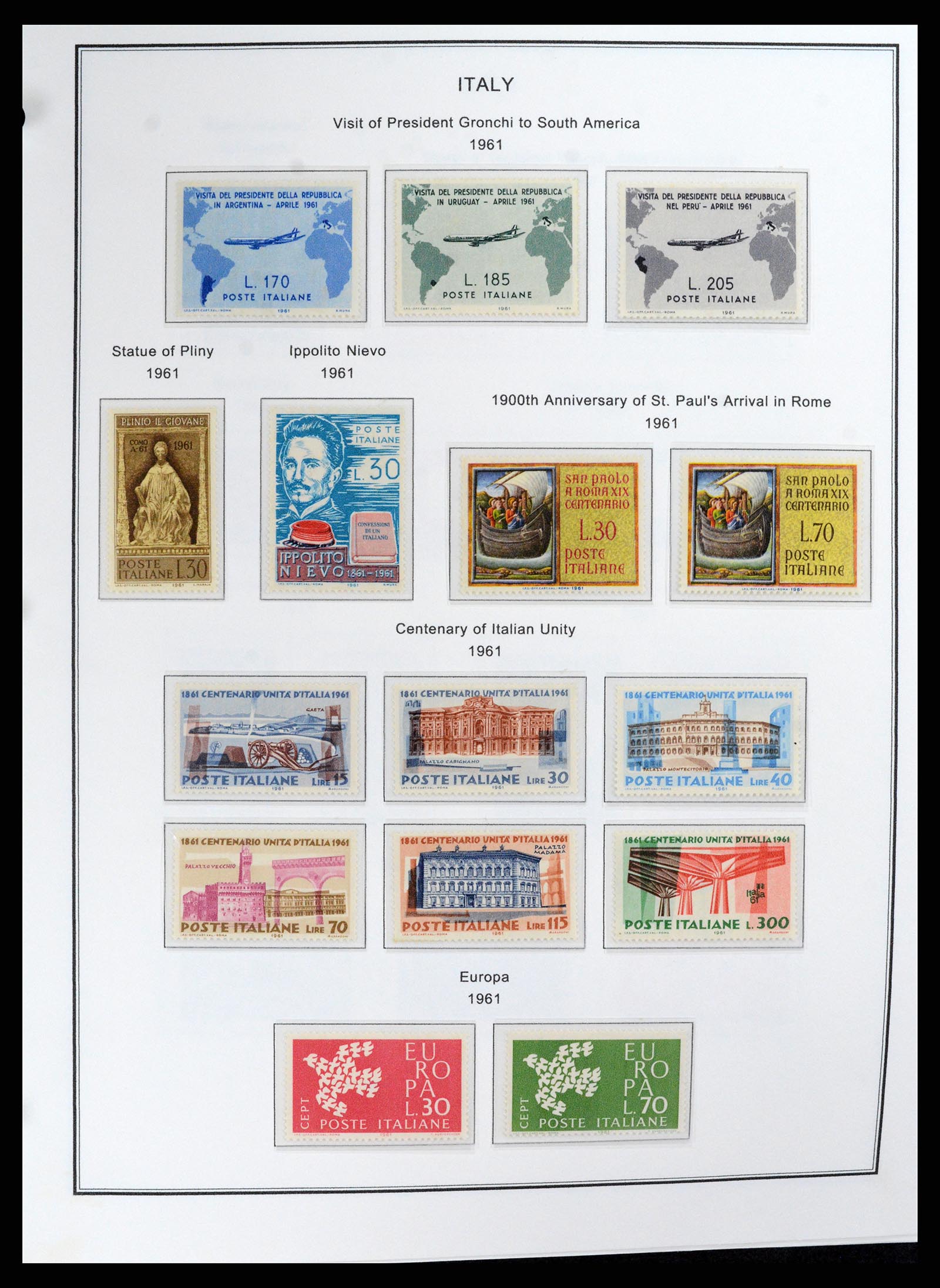 37726 057 - Postzegelverzameling 37726 Italië, Italiaanse gebieden en koloniën 18