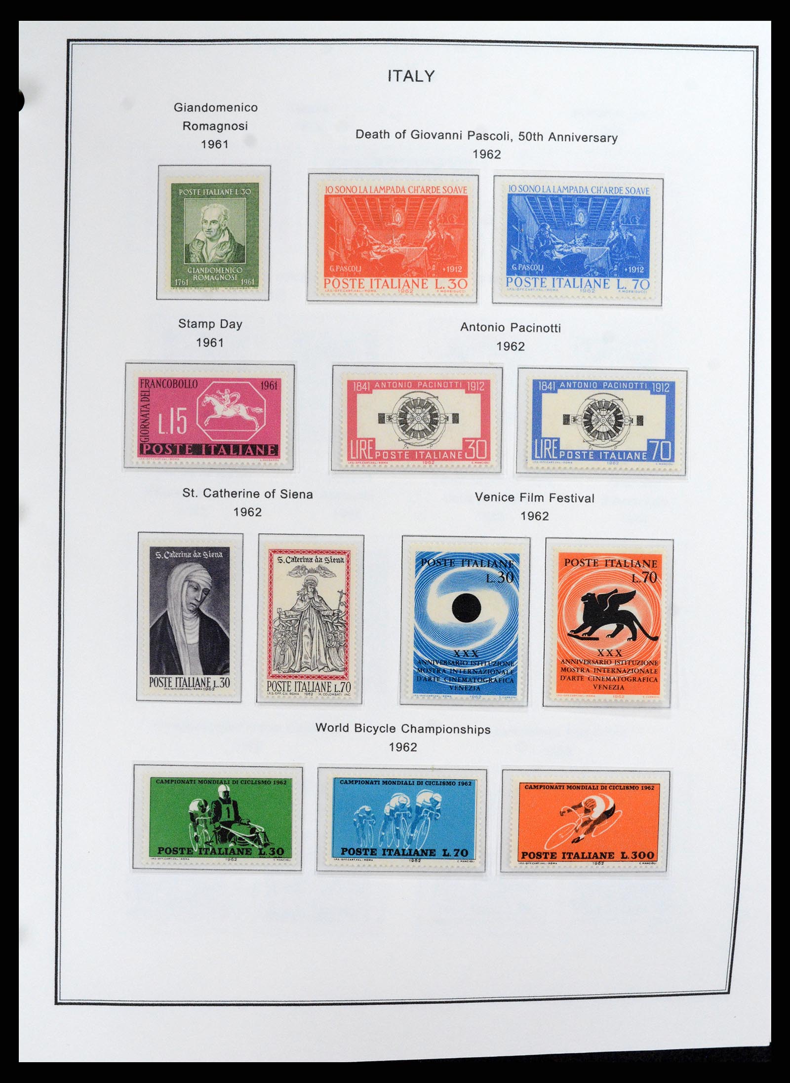 37726 058 - Postzegelverzameling 37726 Italië, Italiaanse gebieden en koloniën 18