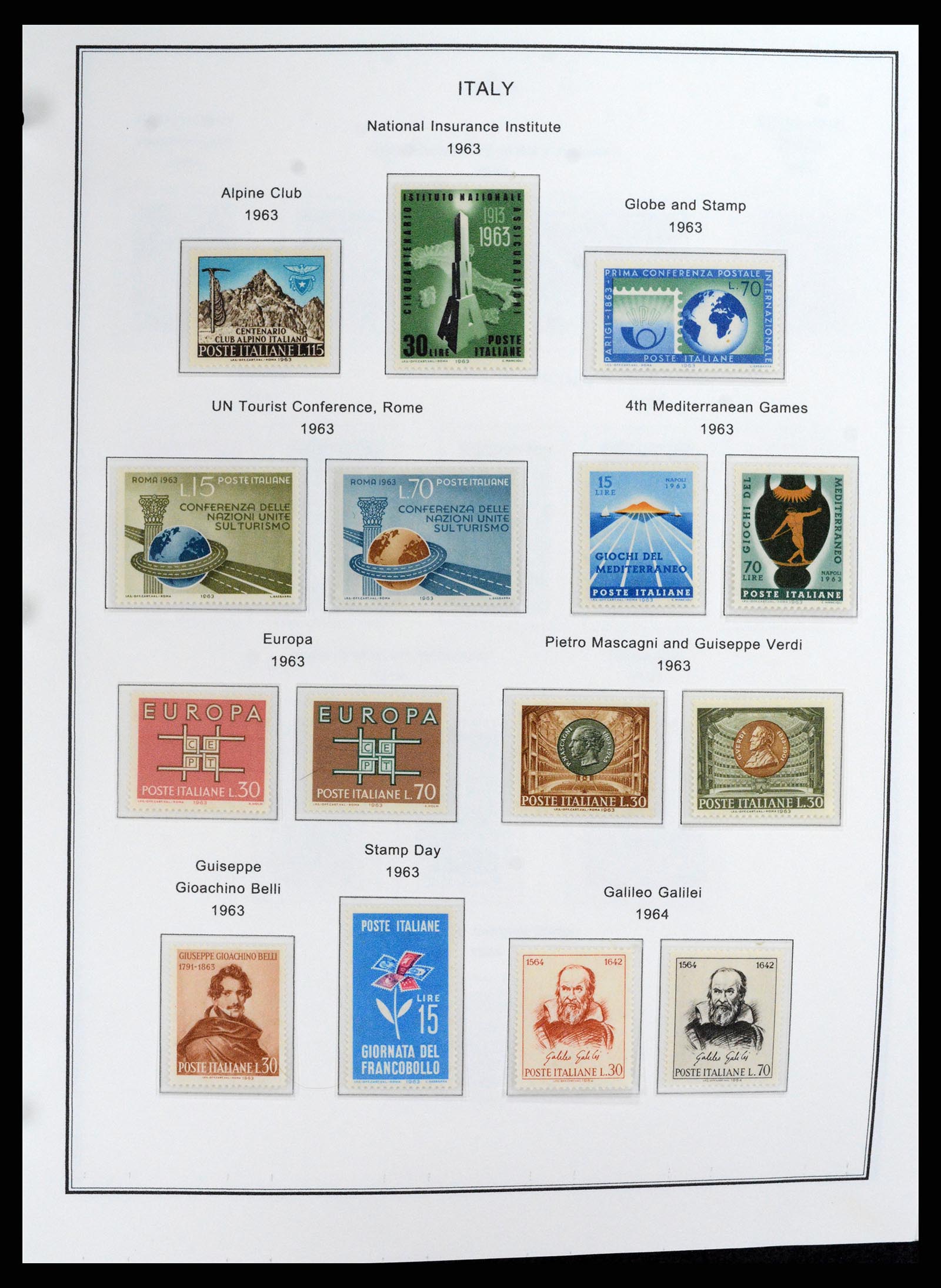 37726 060 - Postzegelverzameling 37726 Italië, Italiaanse gebieden en koloniën 18