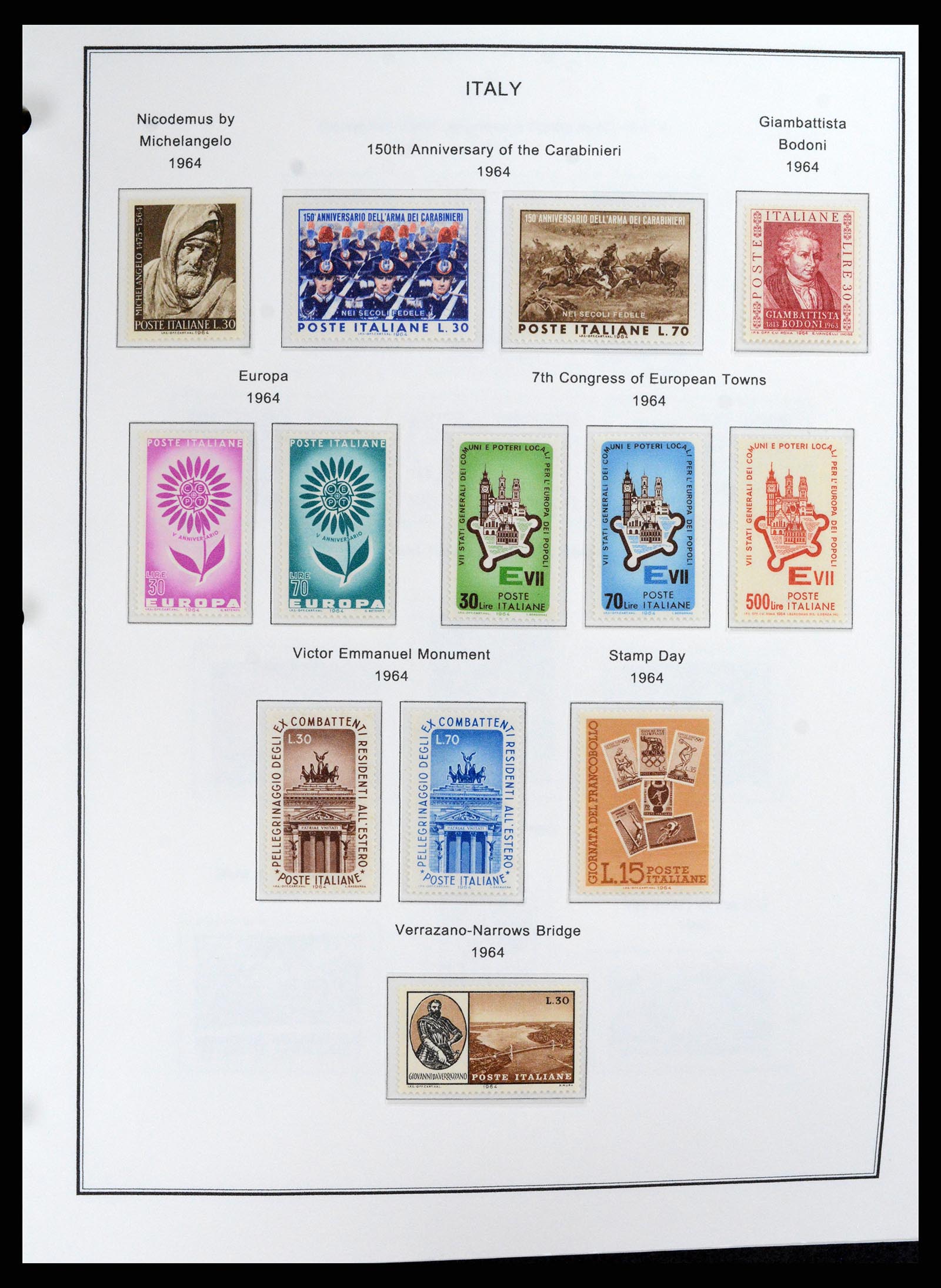 37726 061 - Postzegelverzameling 37726 Italië, Italiaanse gebieden en koloniën 18