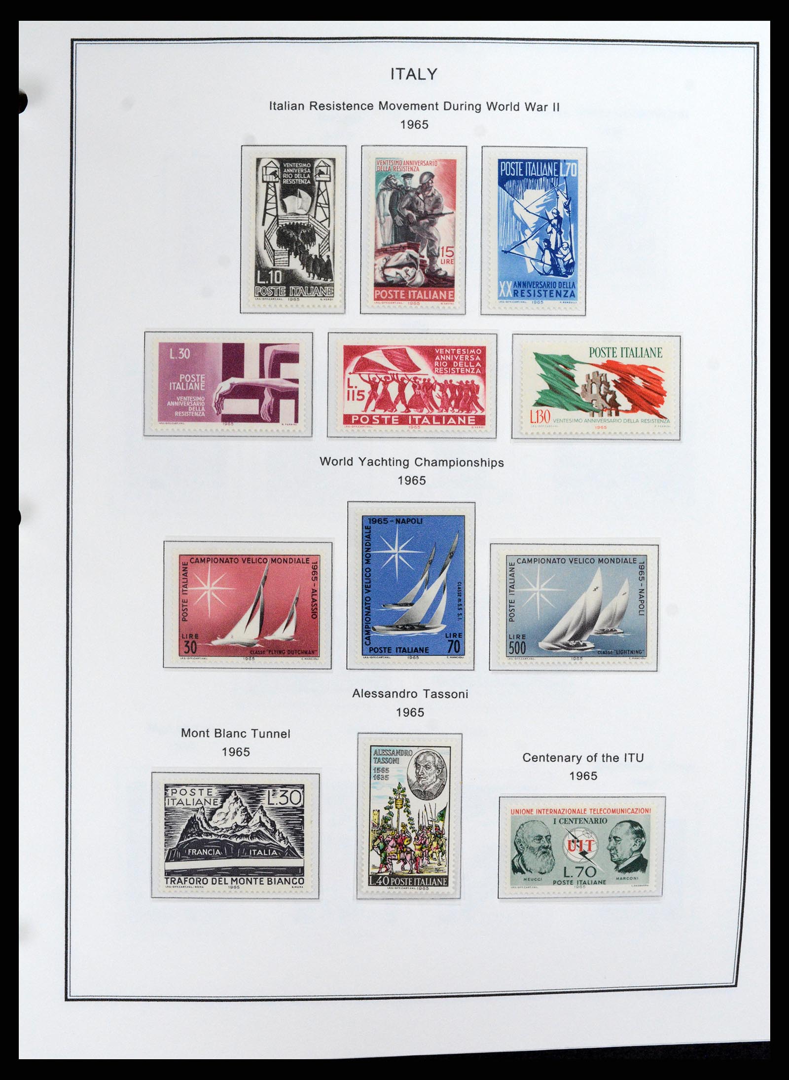 37726 062 - Postzegelverzameling 37726 Italië, Italiaanse gebieden en koloniën 18
