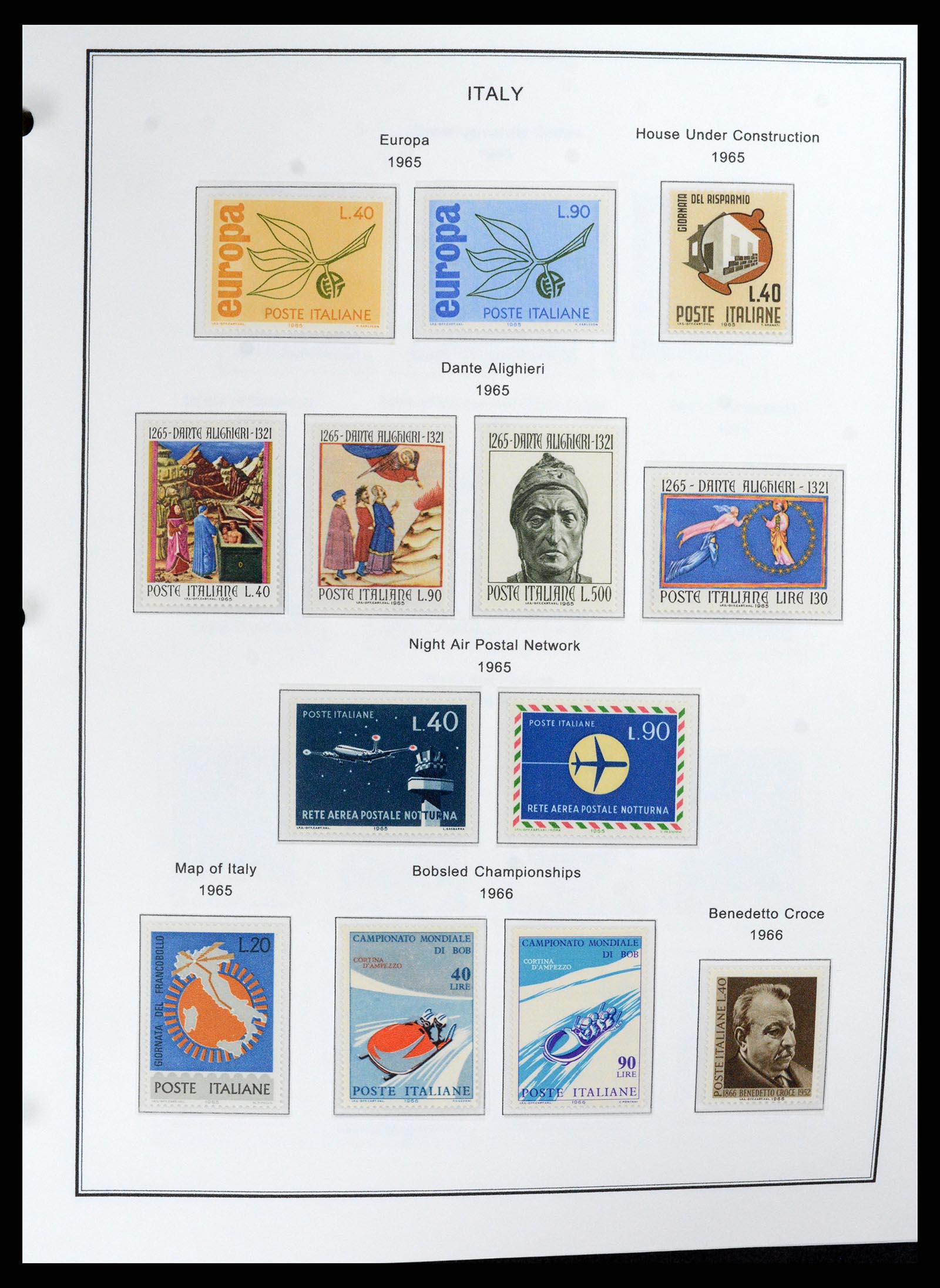 37726 063 - Postzegelverzameling 37726 Italië, Italiaanse gebieden en koloniën 18