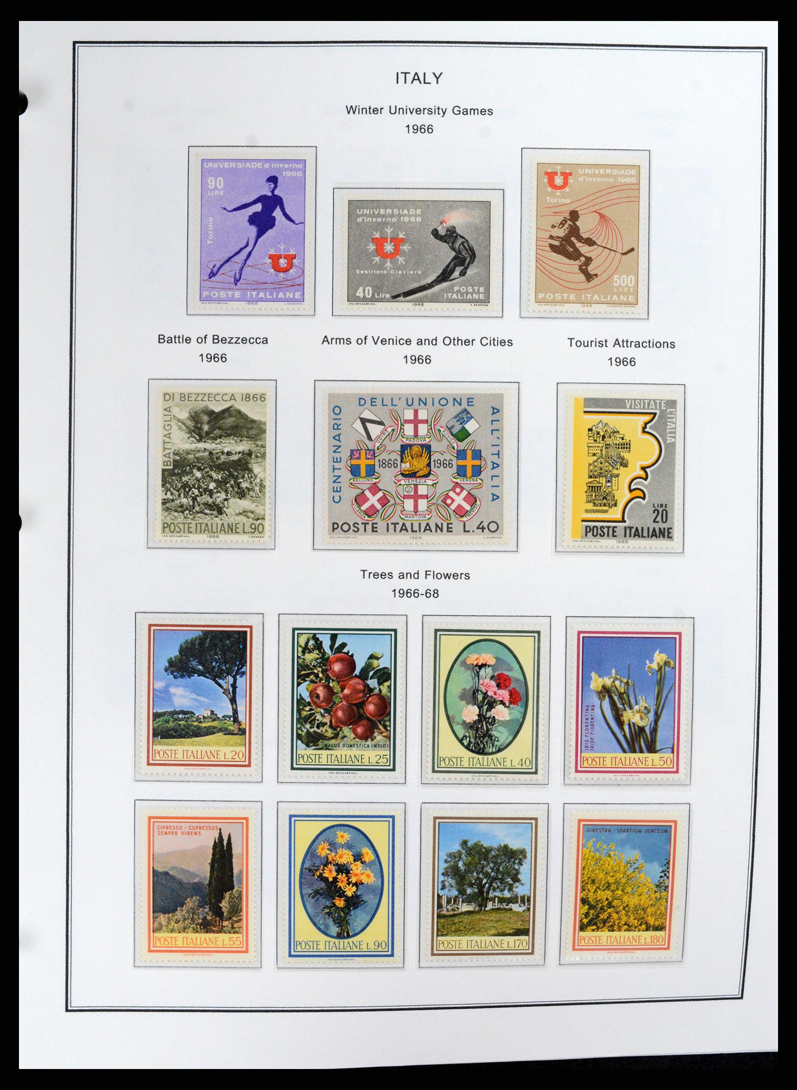 37726 064 - Postzegelverzameling 37726 Italië, Italiaanse gebieden en koloniën 18