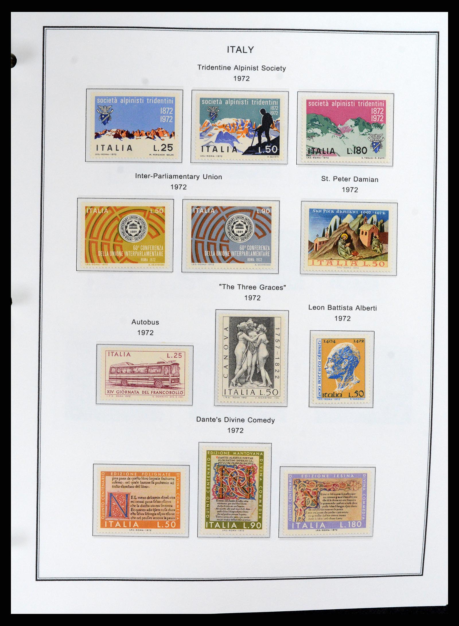 37726 076 - Postzegelverzameling 37726 Italië, Italiaanse gebieden en koloniën 18