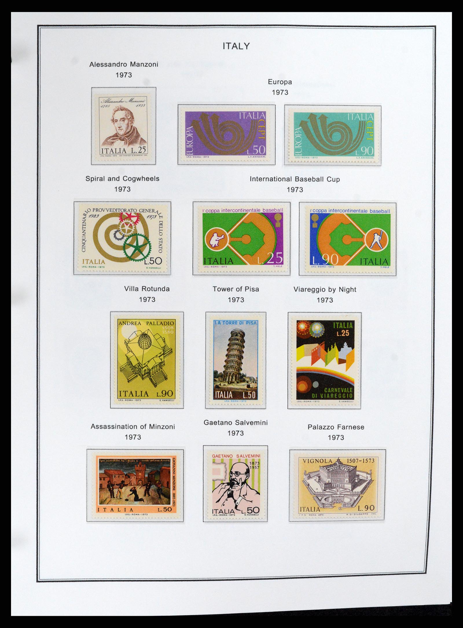 37726 079 - Postzegelverzameling 37726 Italië, Italiaanse gebieden en koloniën 18