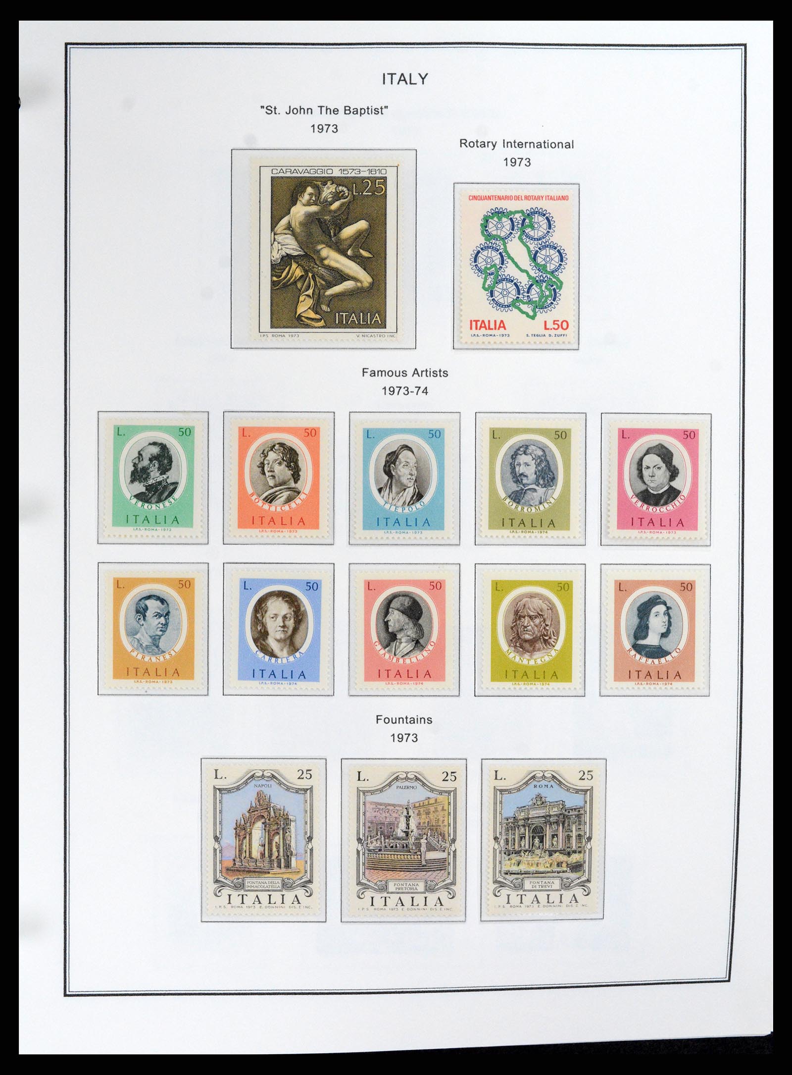 37726 080 - Postzegelverzameling 37726 Italië, Italiaanse gebieden en koloniën 18