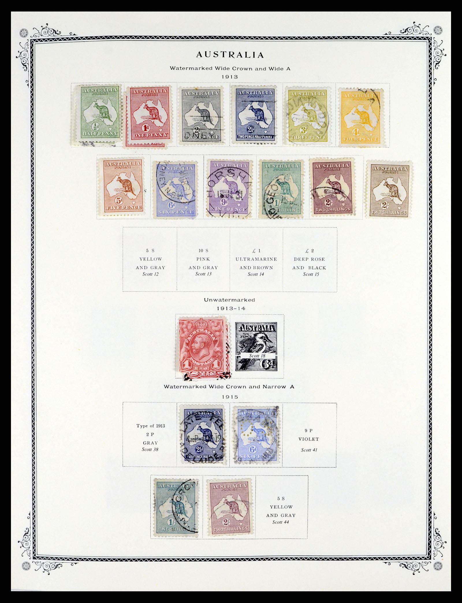 37727 001 - Postzegelverzameling 37727 Britse koloniën 1850-2005.