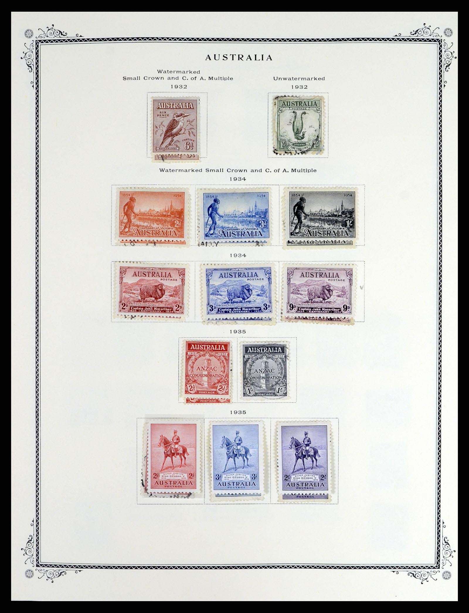 37727 007 - Postzegelverzameling 37727 Britse koloniën 1850-2005.