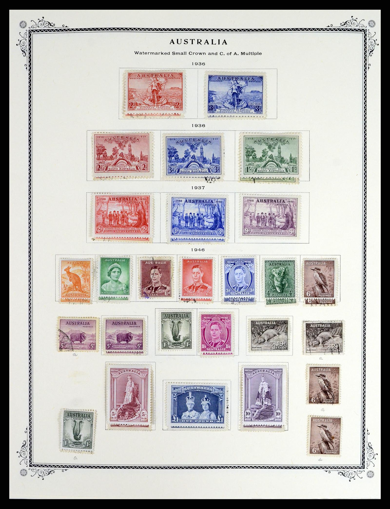 37727 008 - Stamp collection 37727 British colonies.