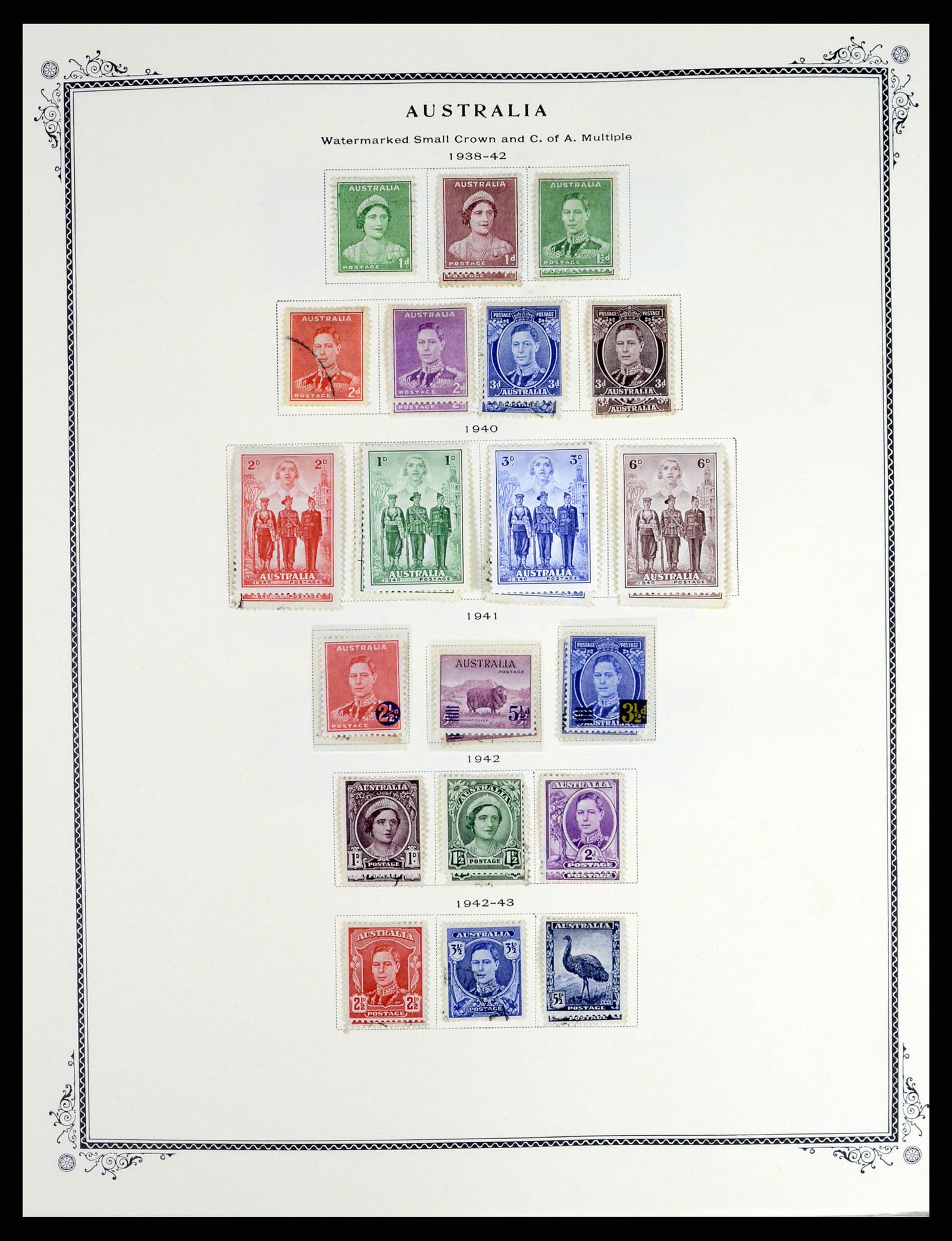37727 009 - Stamp collection 37727 British colonies.
