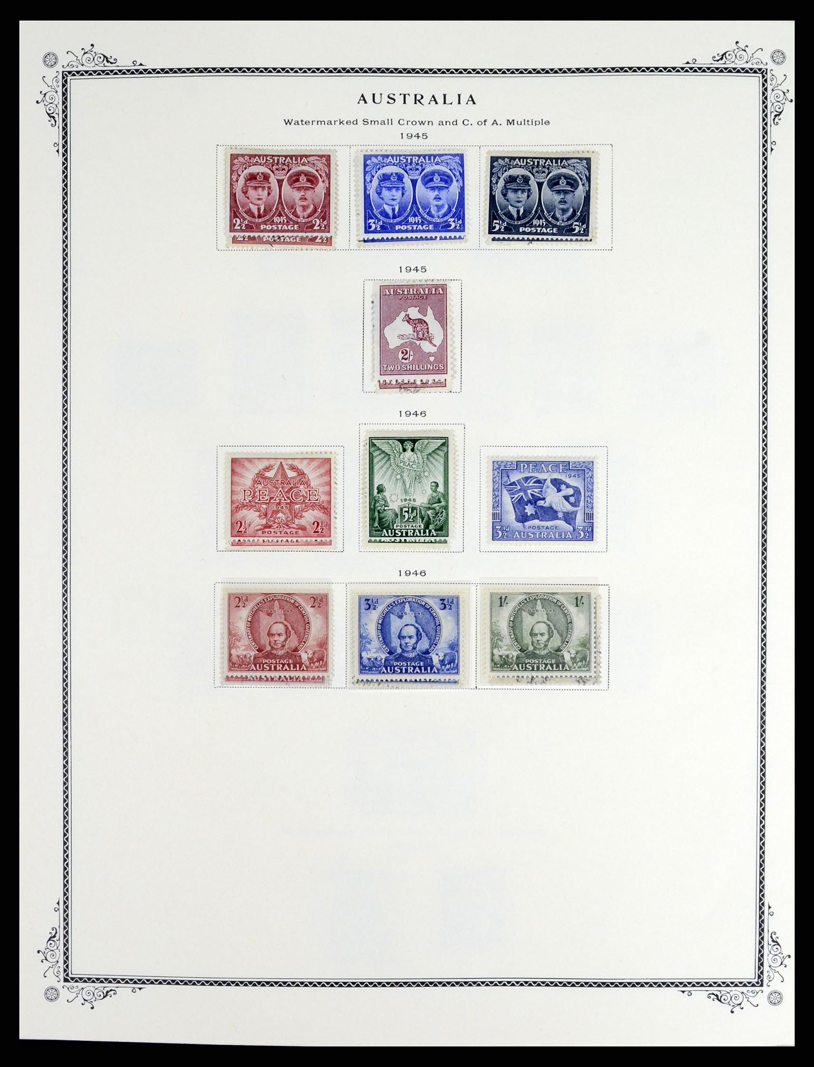 37727 010 - Stamp collection 37727 British colonies.