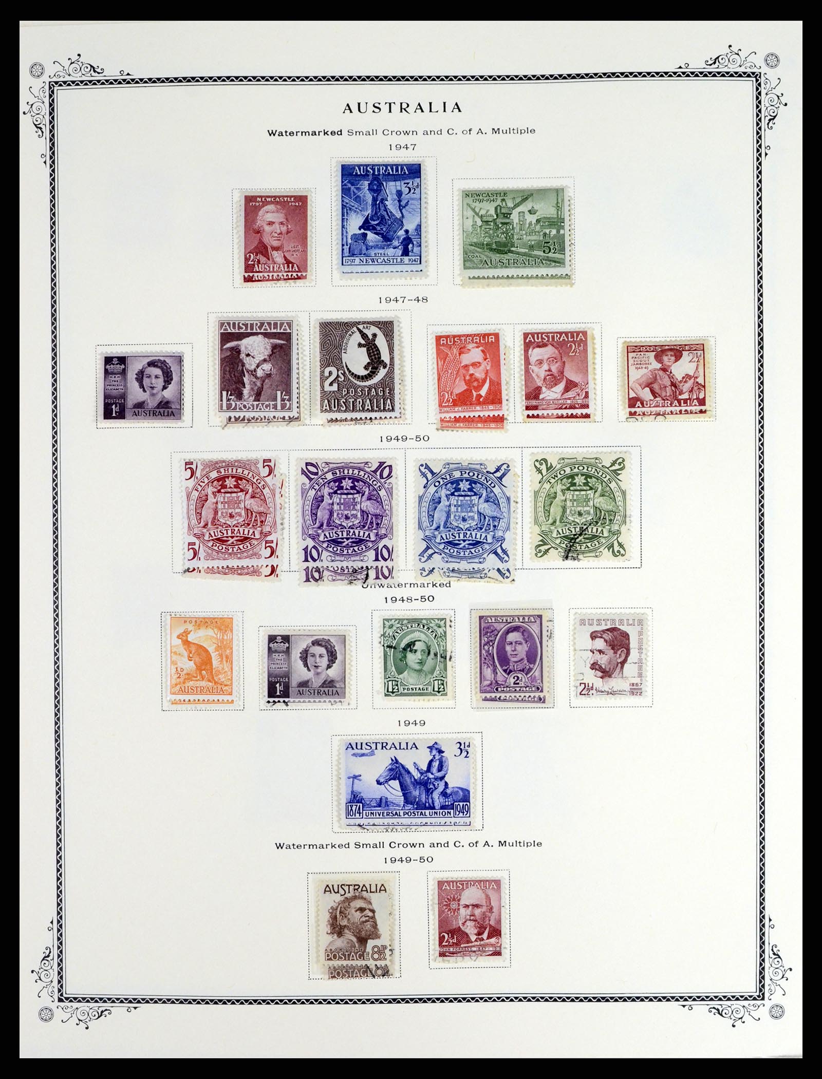 37727 011 - Stamp collection 37727 British colonies.