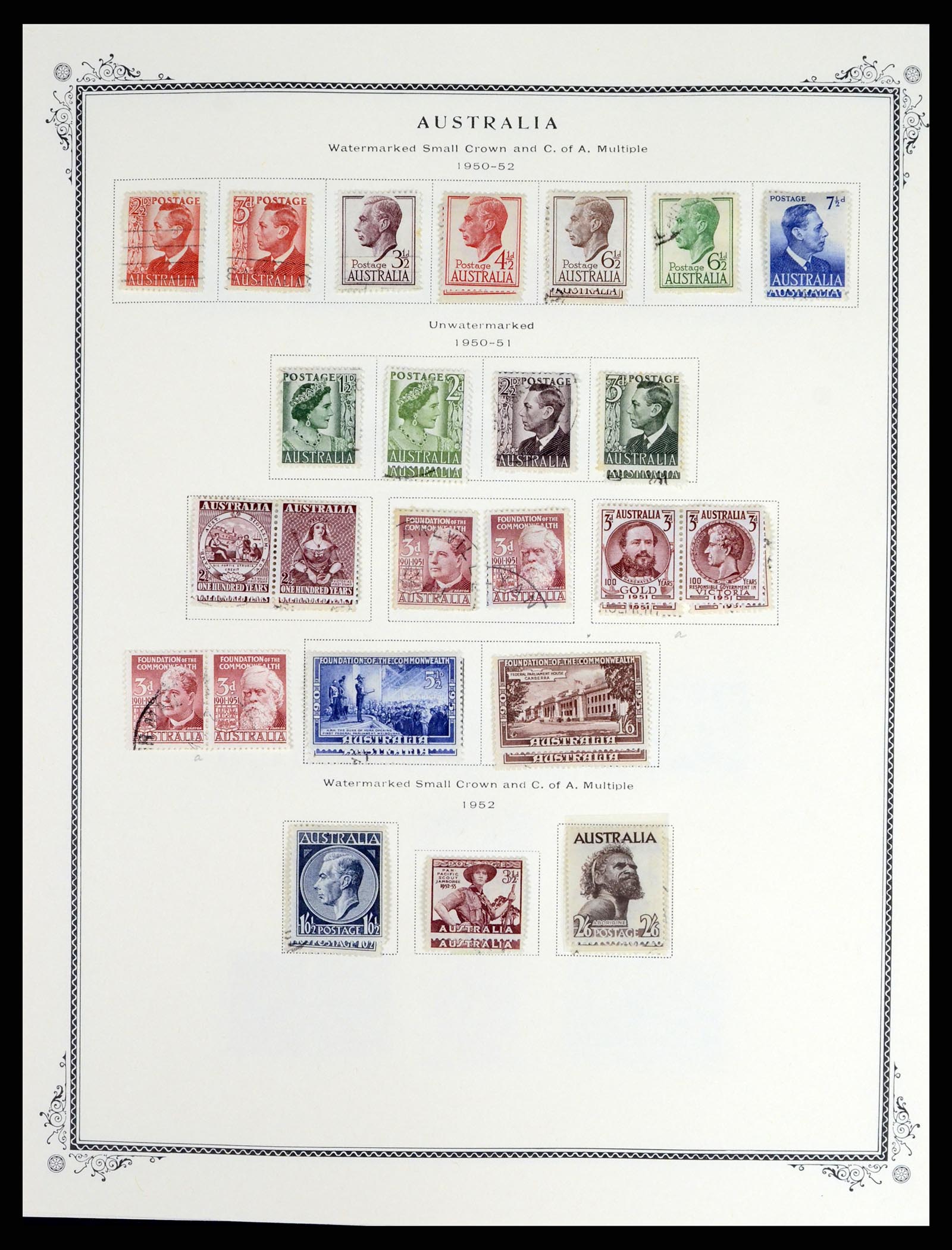 37727 012 - Postzegelverzameling 37727 Britse koloniën 1850-2005.