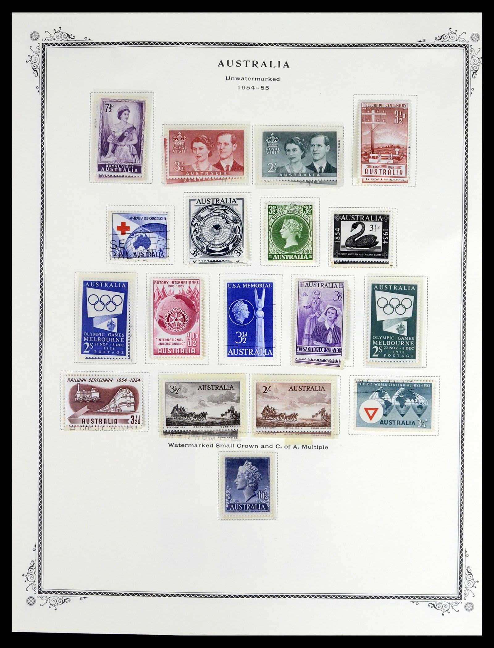 37727 014 - Postzegelverzameling 37727 Britse koloniën 1850-2005.