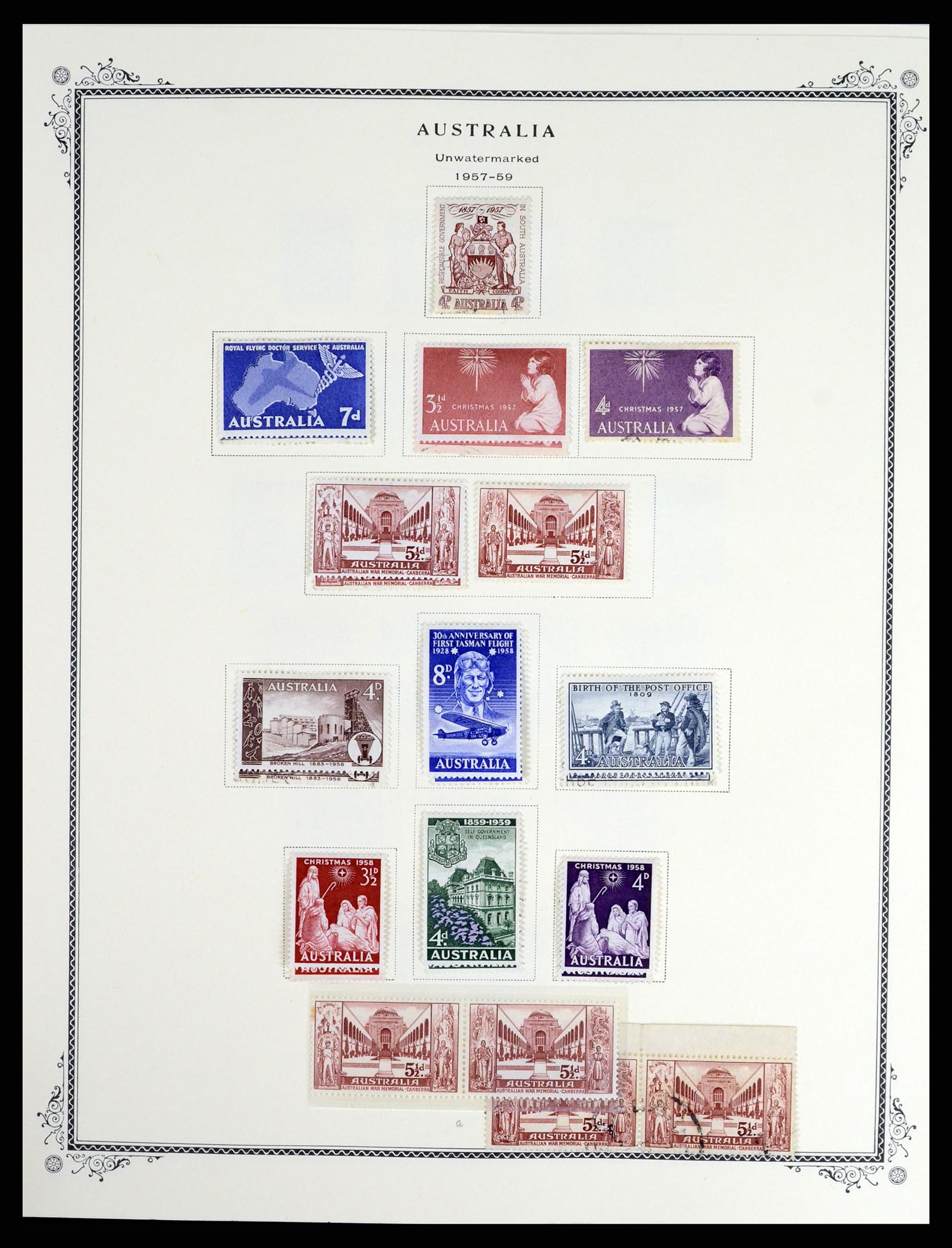 37727 017 - Postzegelverzameling 37727 Britse koloniën 1850-2005.