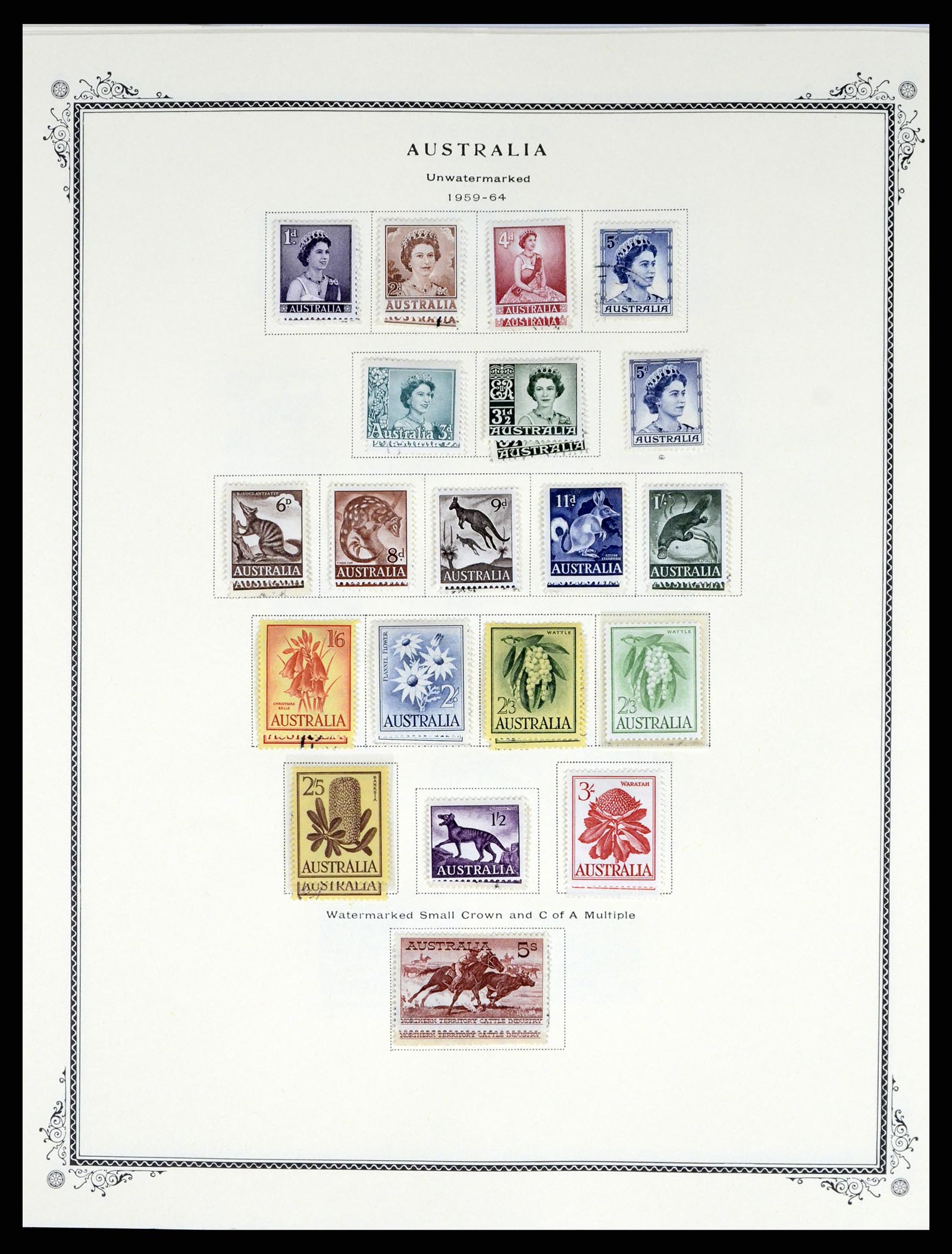 37727 018 - Postzegelverzameling 37727 Britse koloniën 1850-2005.