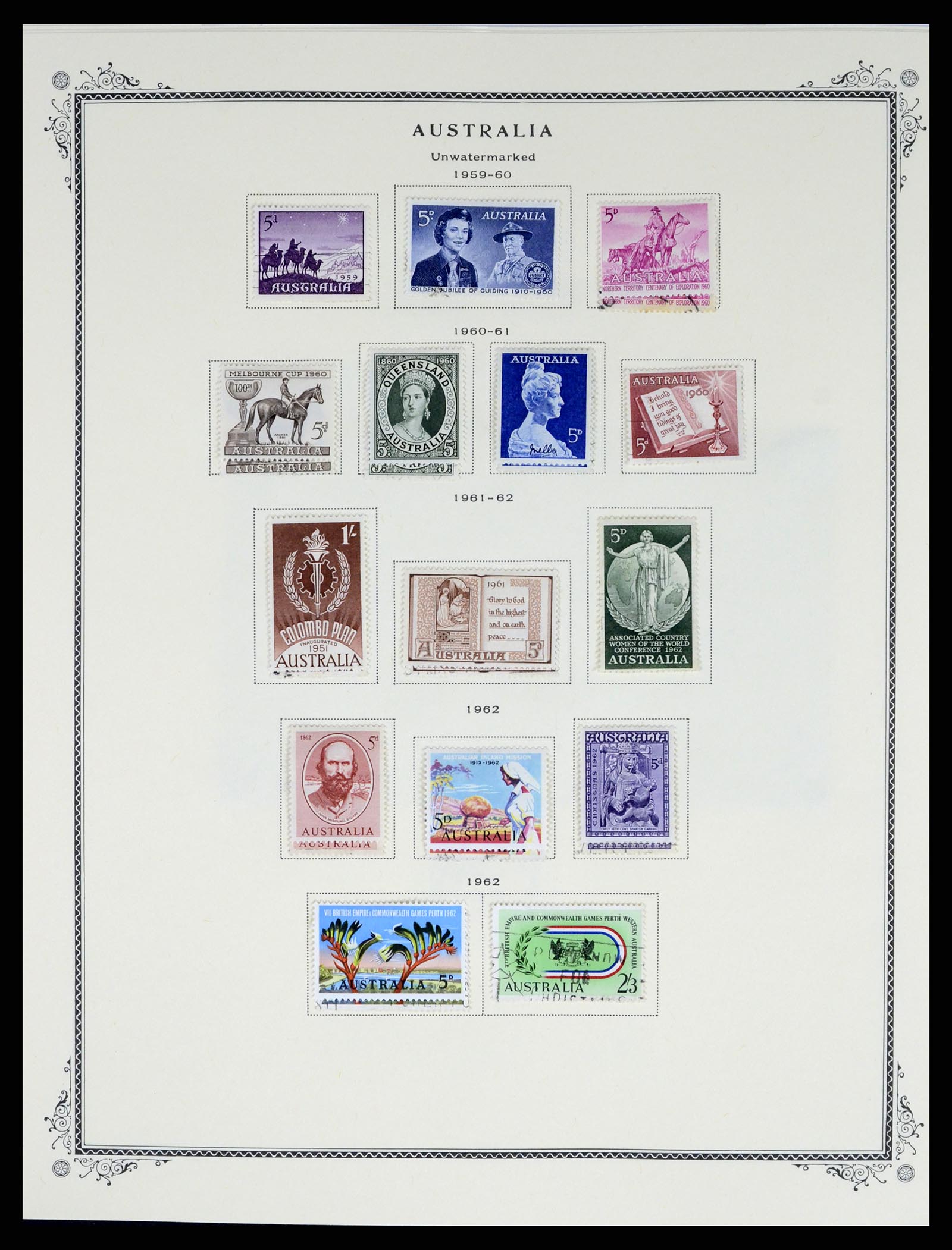 37727 019 - Postzegelverzameling 37727 Britse koloniën 1850-2005.