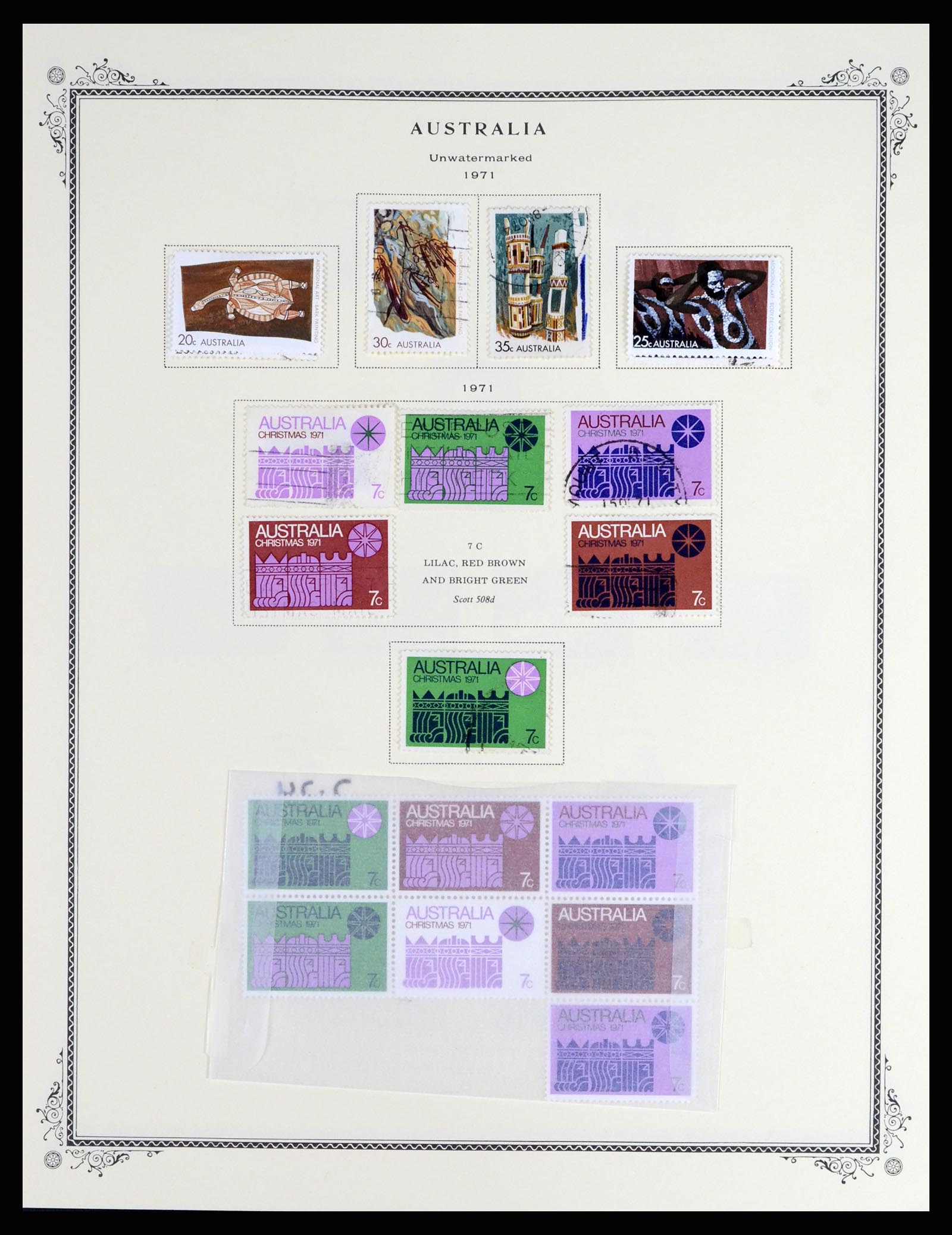 37727 033 - Stamp collection 37727 British colonies.