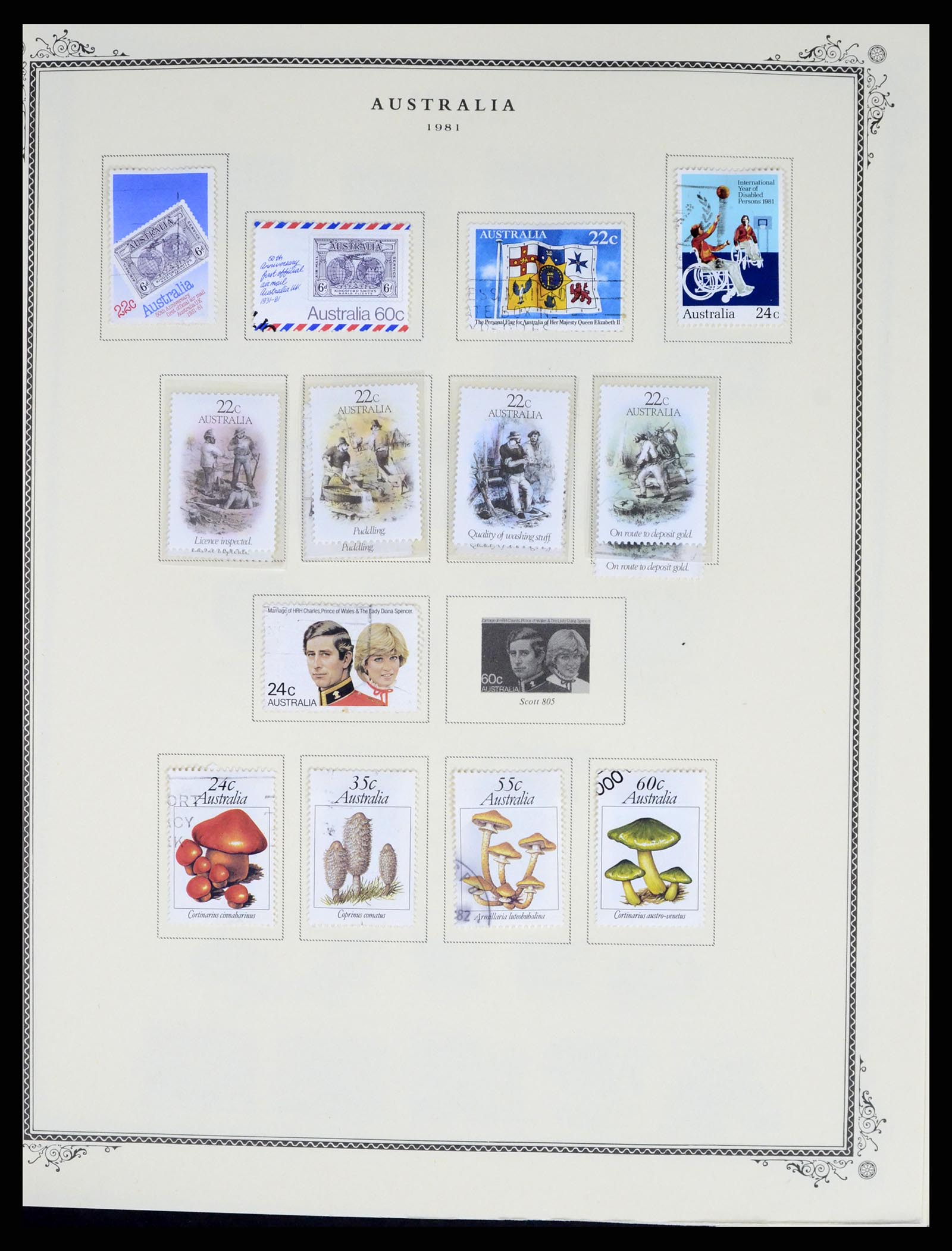 37727 057 - Stamp collection 37727 British colonies.