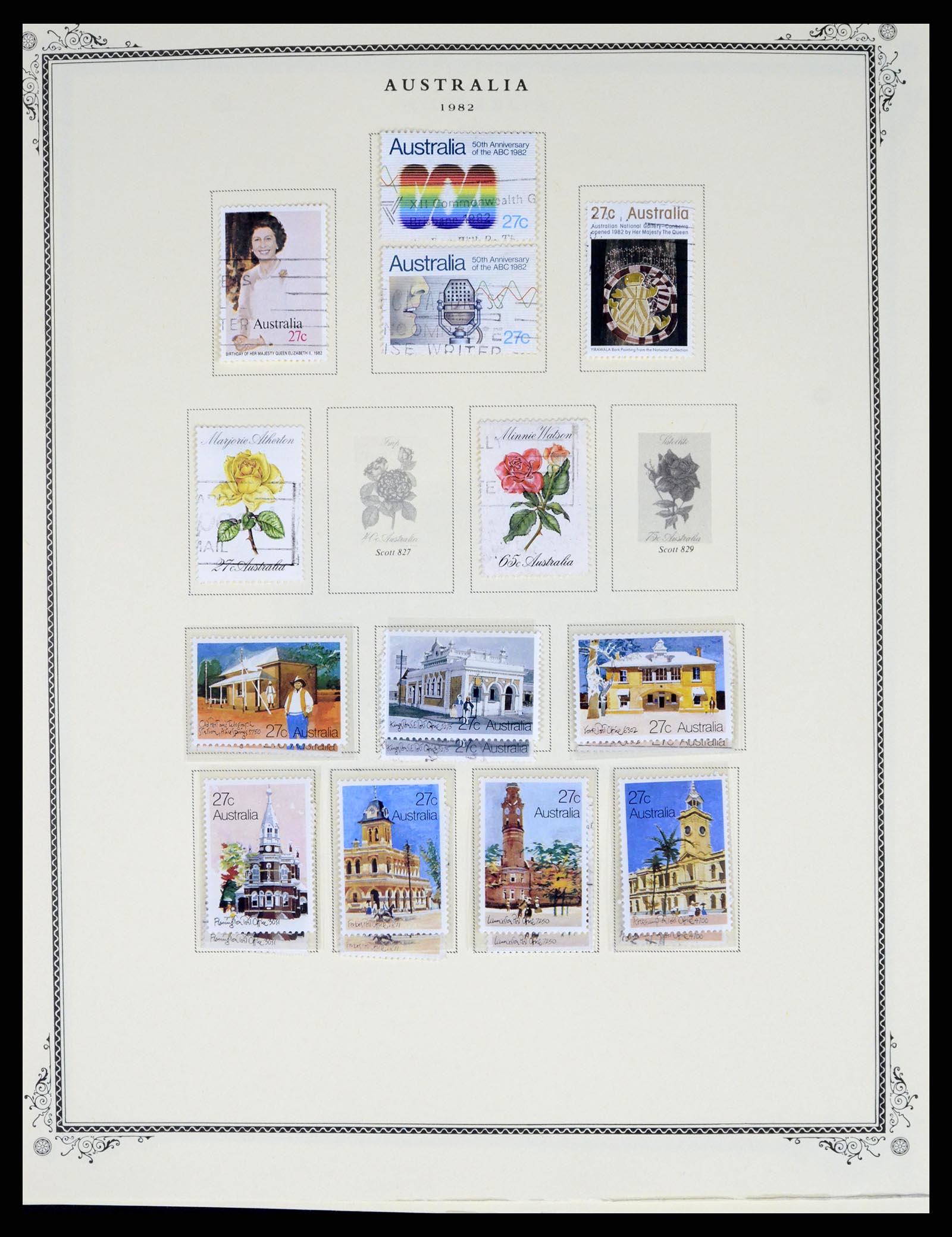 37727 060 - Stamp collection 37727 British colonies.