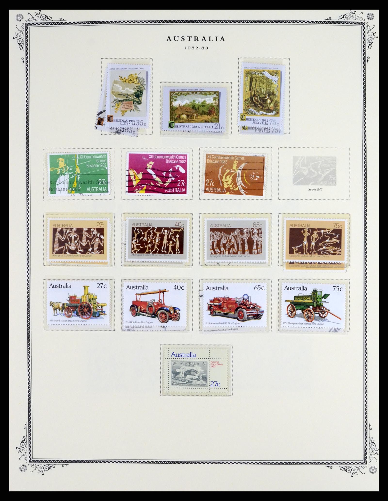 37727 061 - Stamp collection 37727 British colonies.