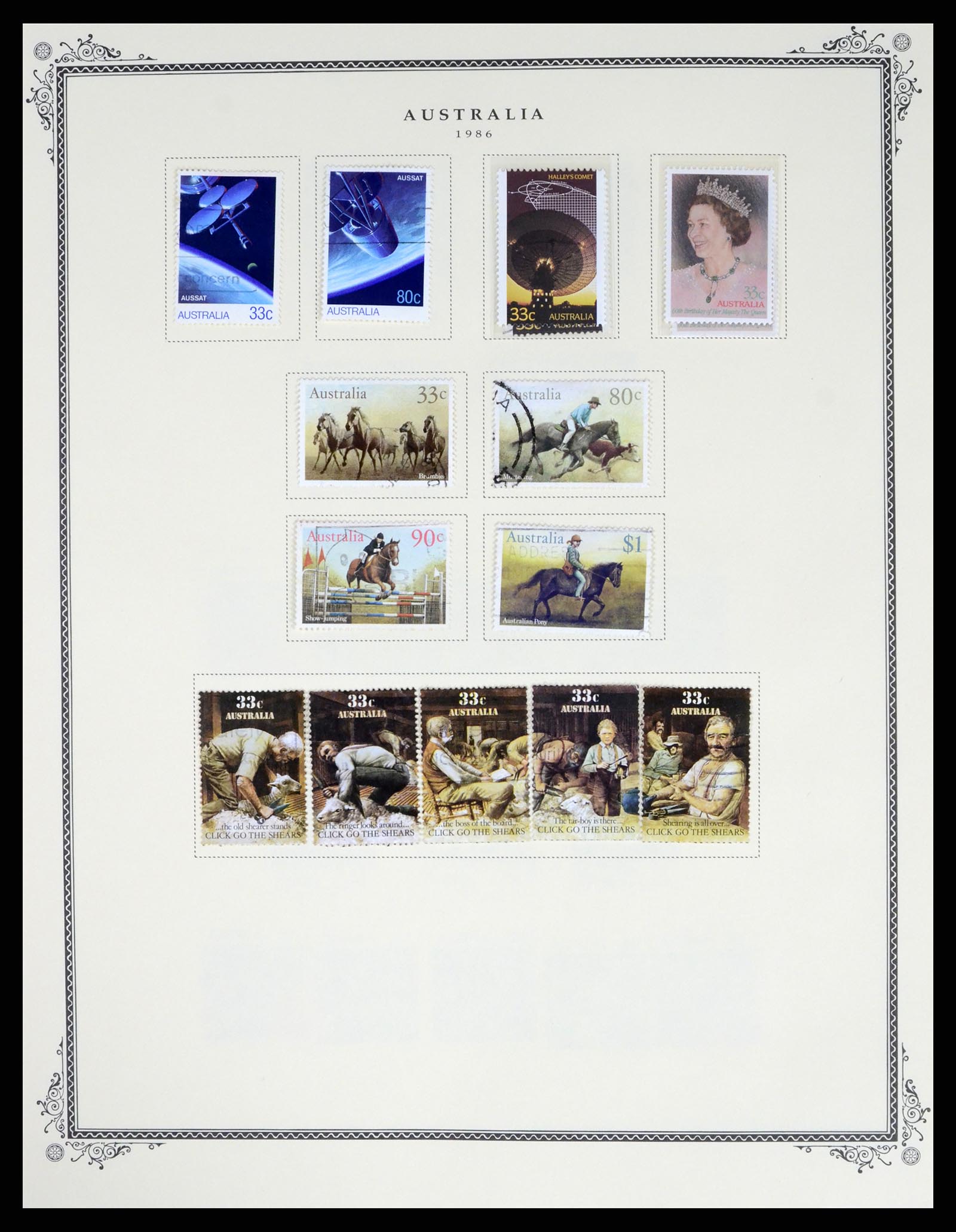 37727 072 - Stamp collection 37727 British colonies.
