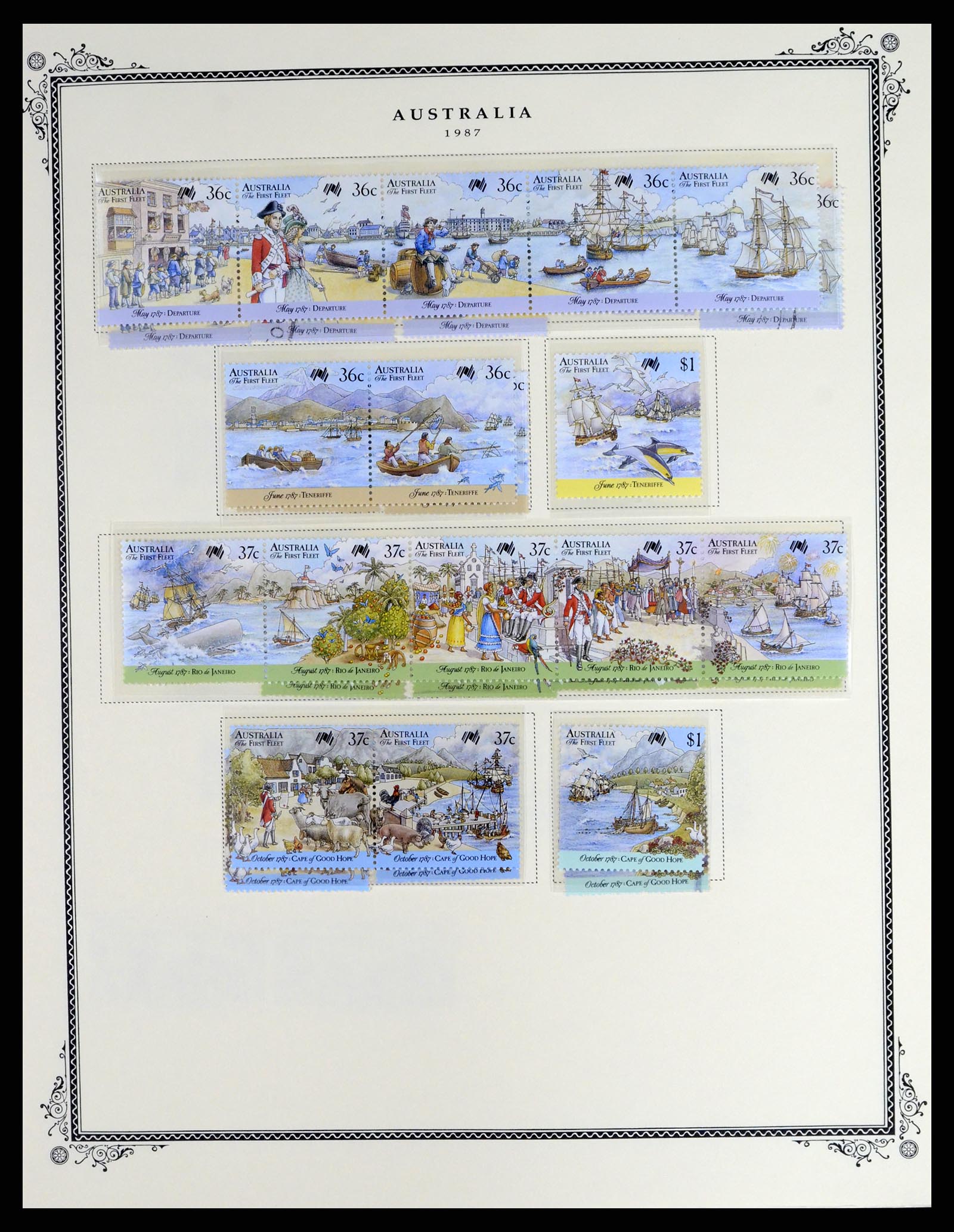 37727 076 - Stamp collection 37727 British colonies.