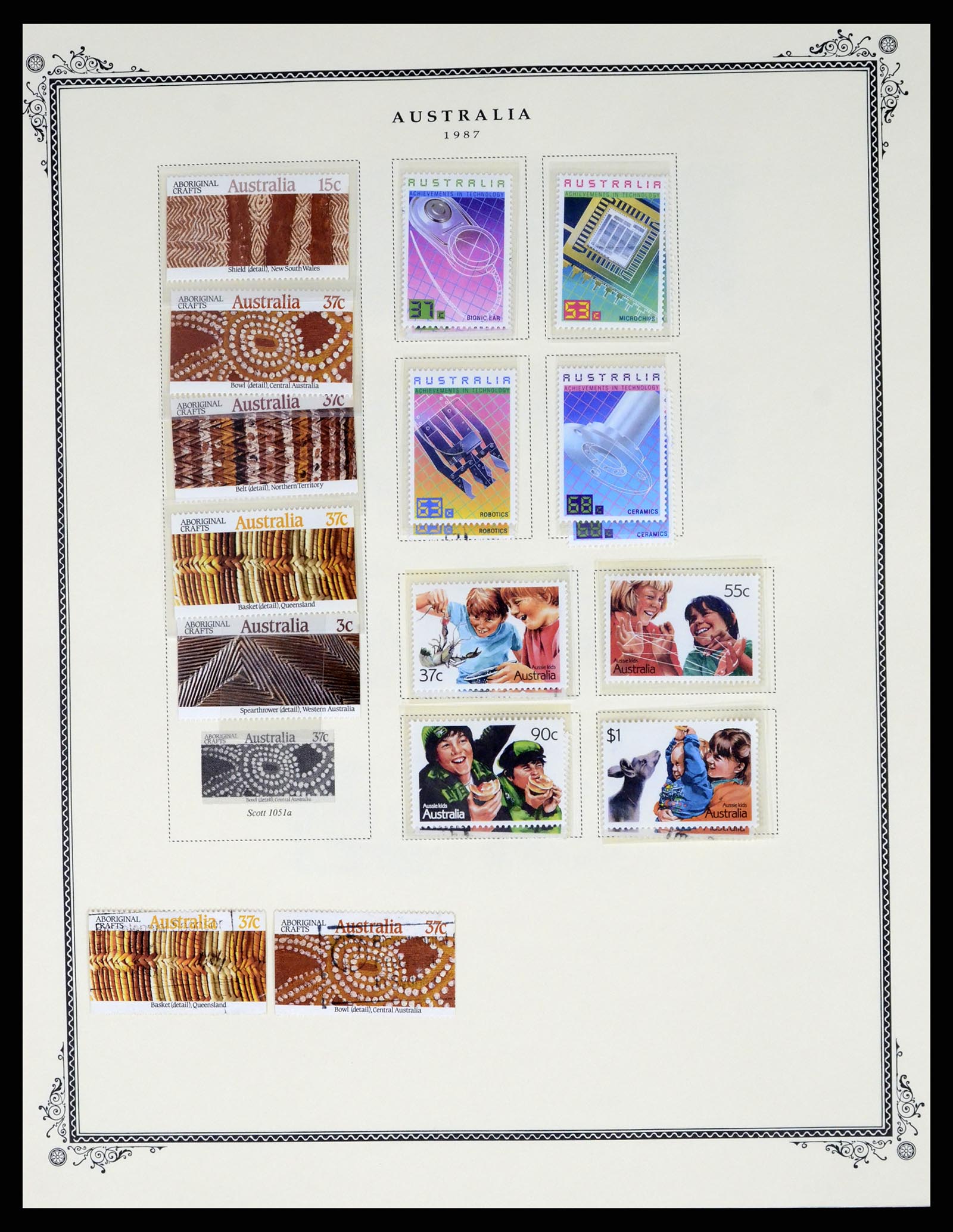 37727 077 - Stamp collection 37727 British colonies.