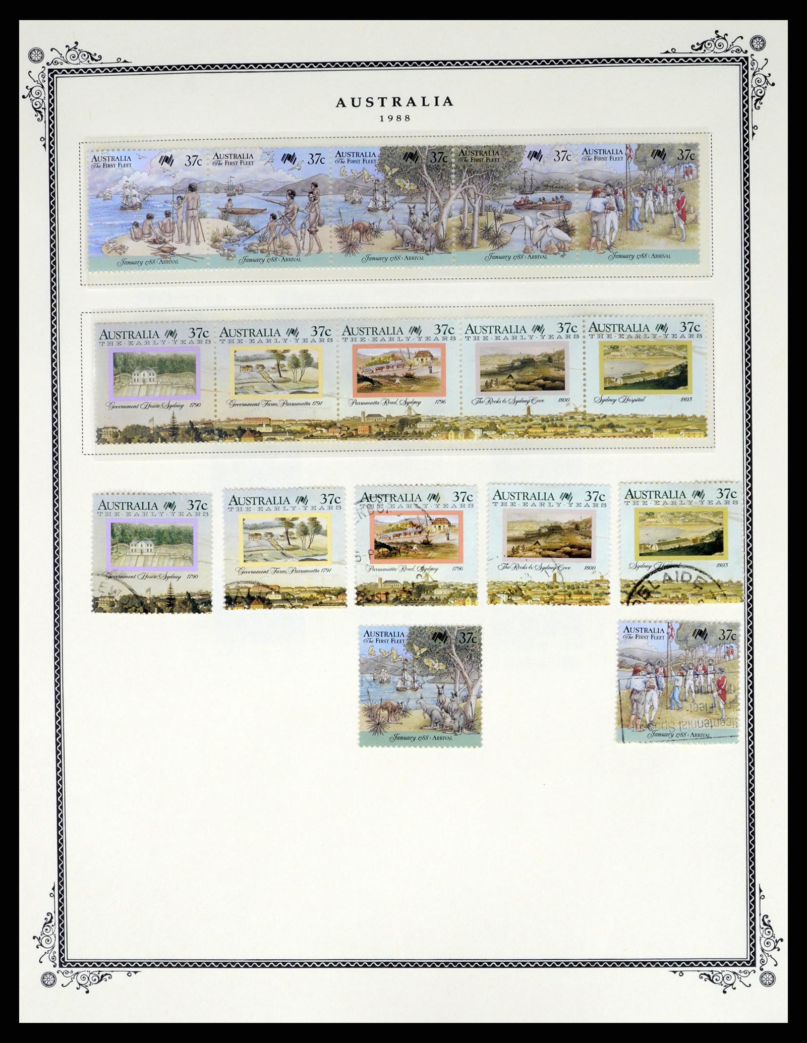 37727 079 - Stamp collection 37727 British colonies.