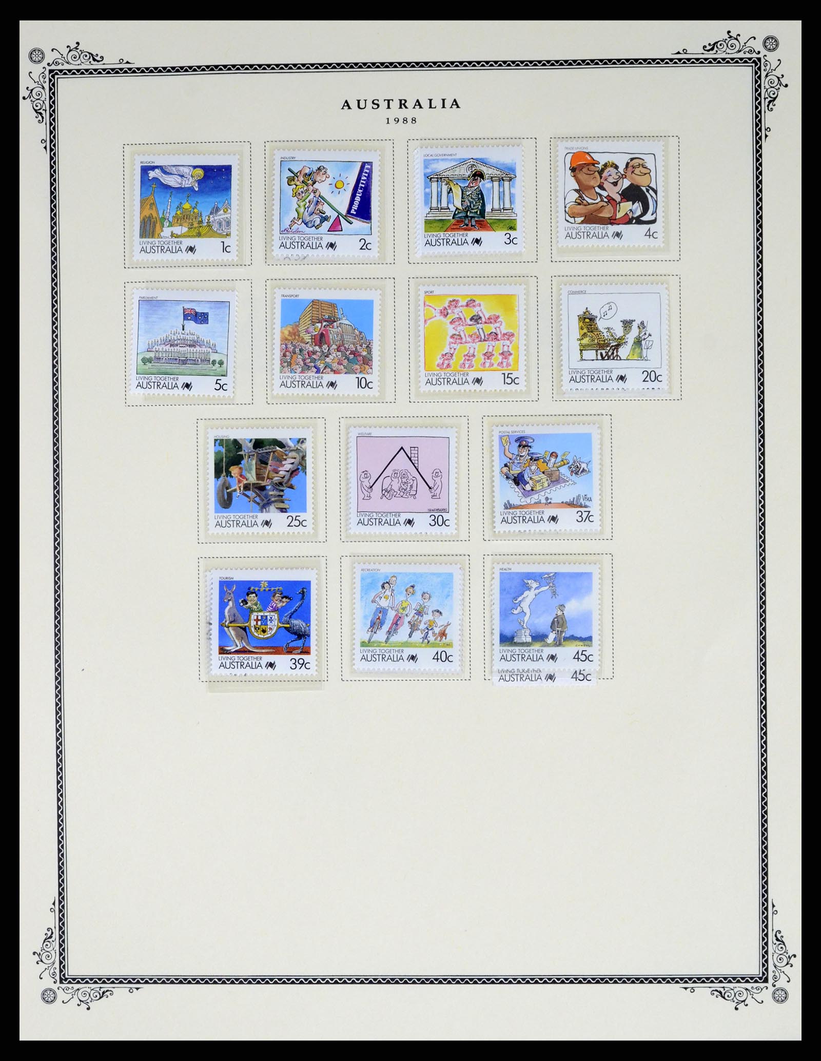 37727 080 - Stamp collection 37727 British colonies.