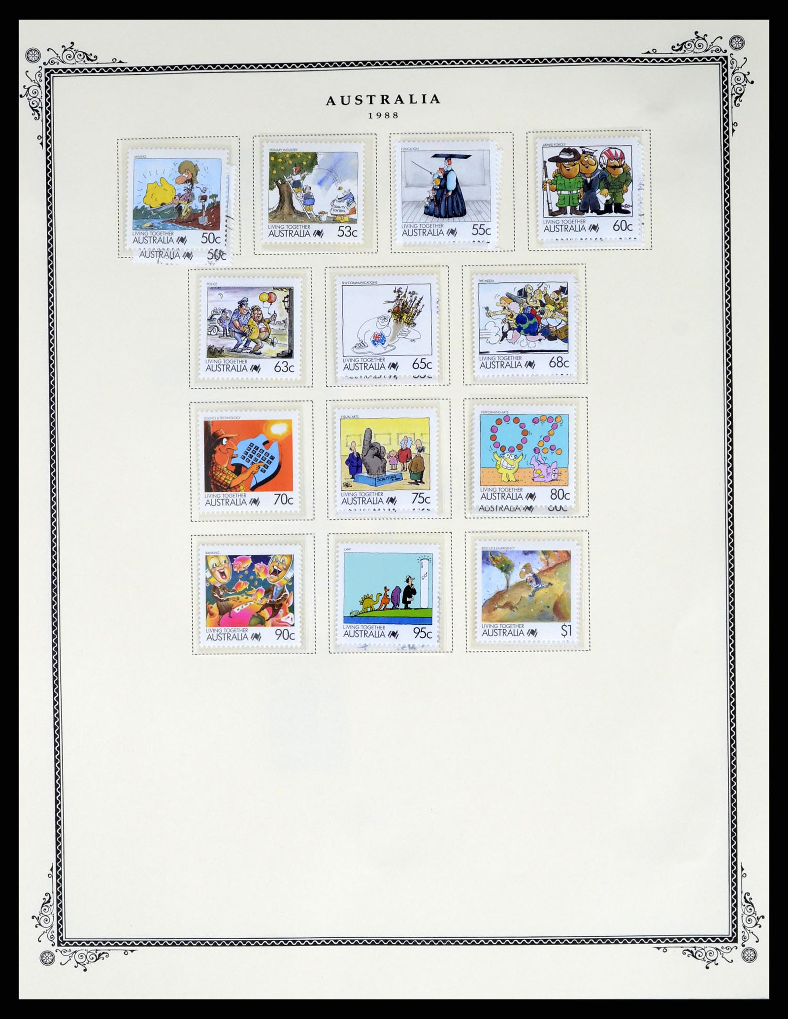 37727 081 - Stamp collection 37727 British colonies.