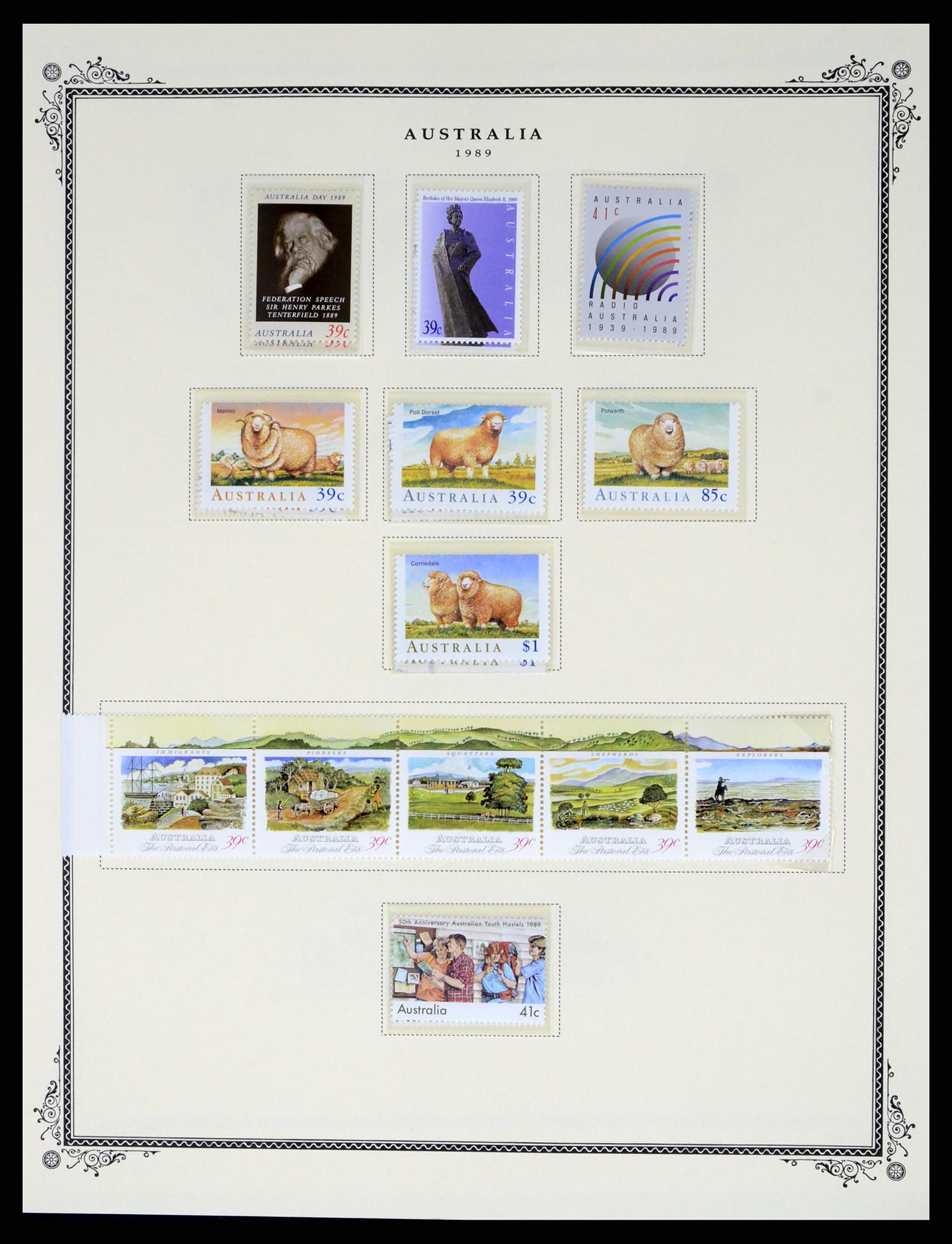 37727 086 - Stamp collection 37727 British colonies.