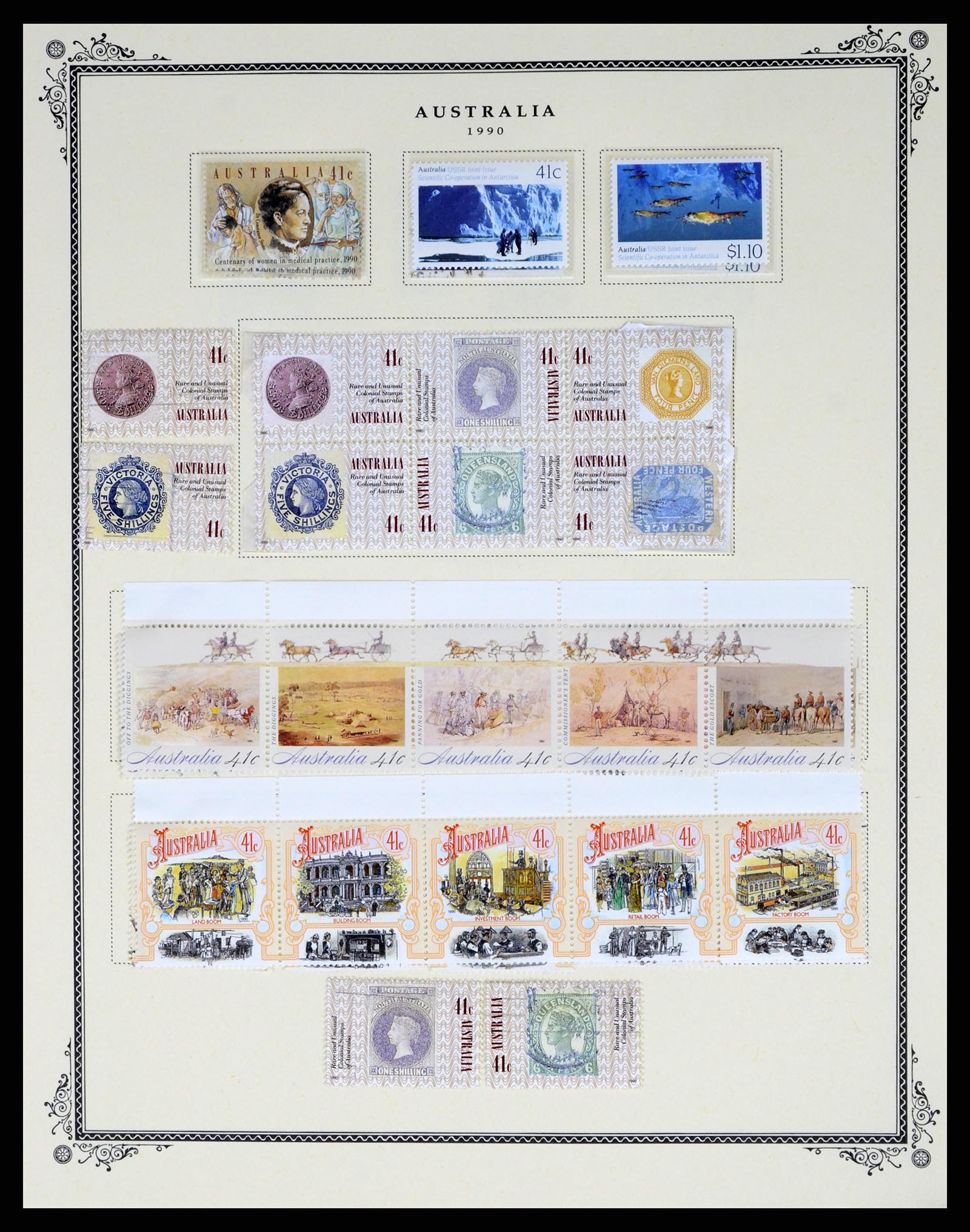 37727 090 - Stamp collection 37727 British colonies.