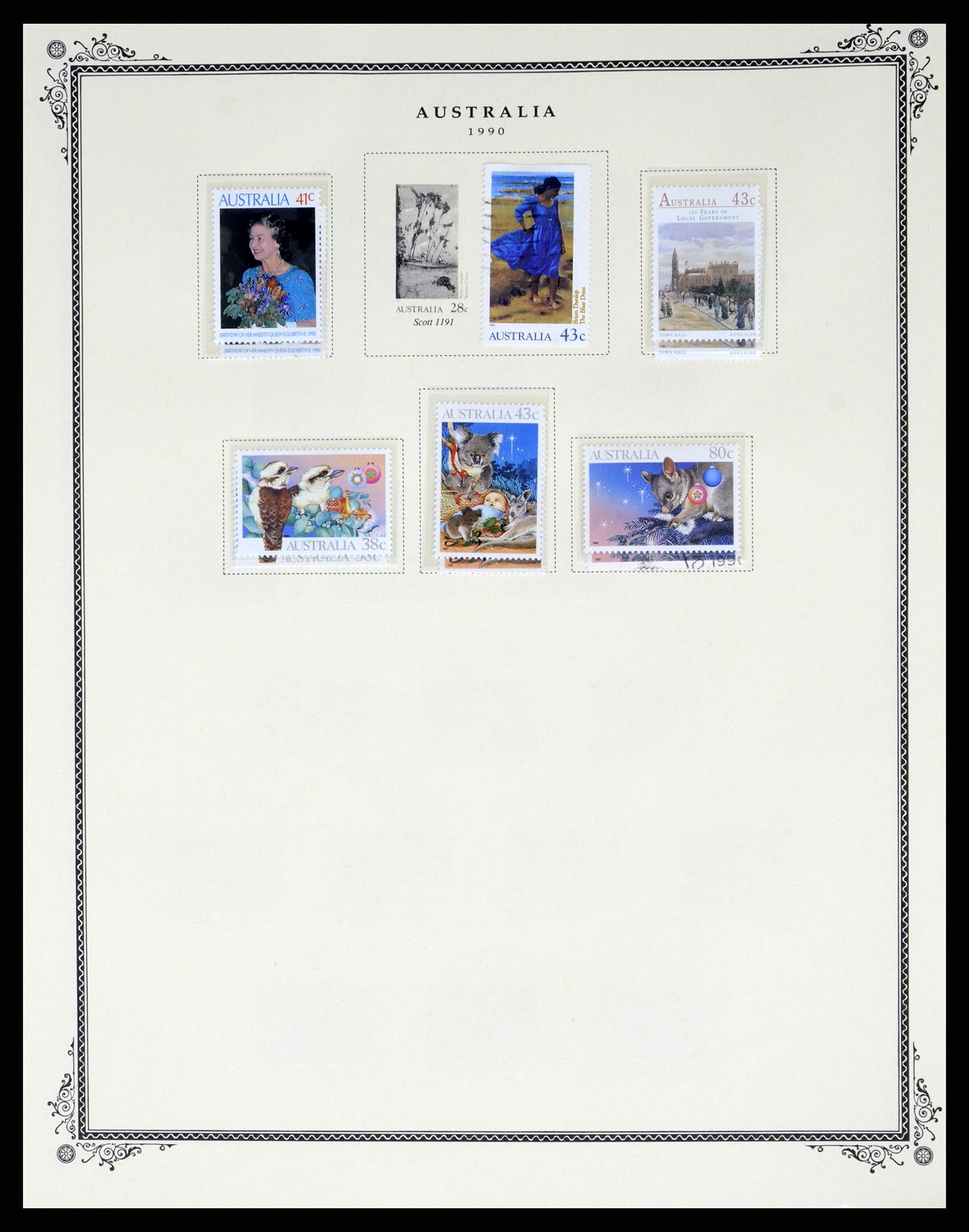 37727 091 - Stamp collection 37727 British colonies.