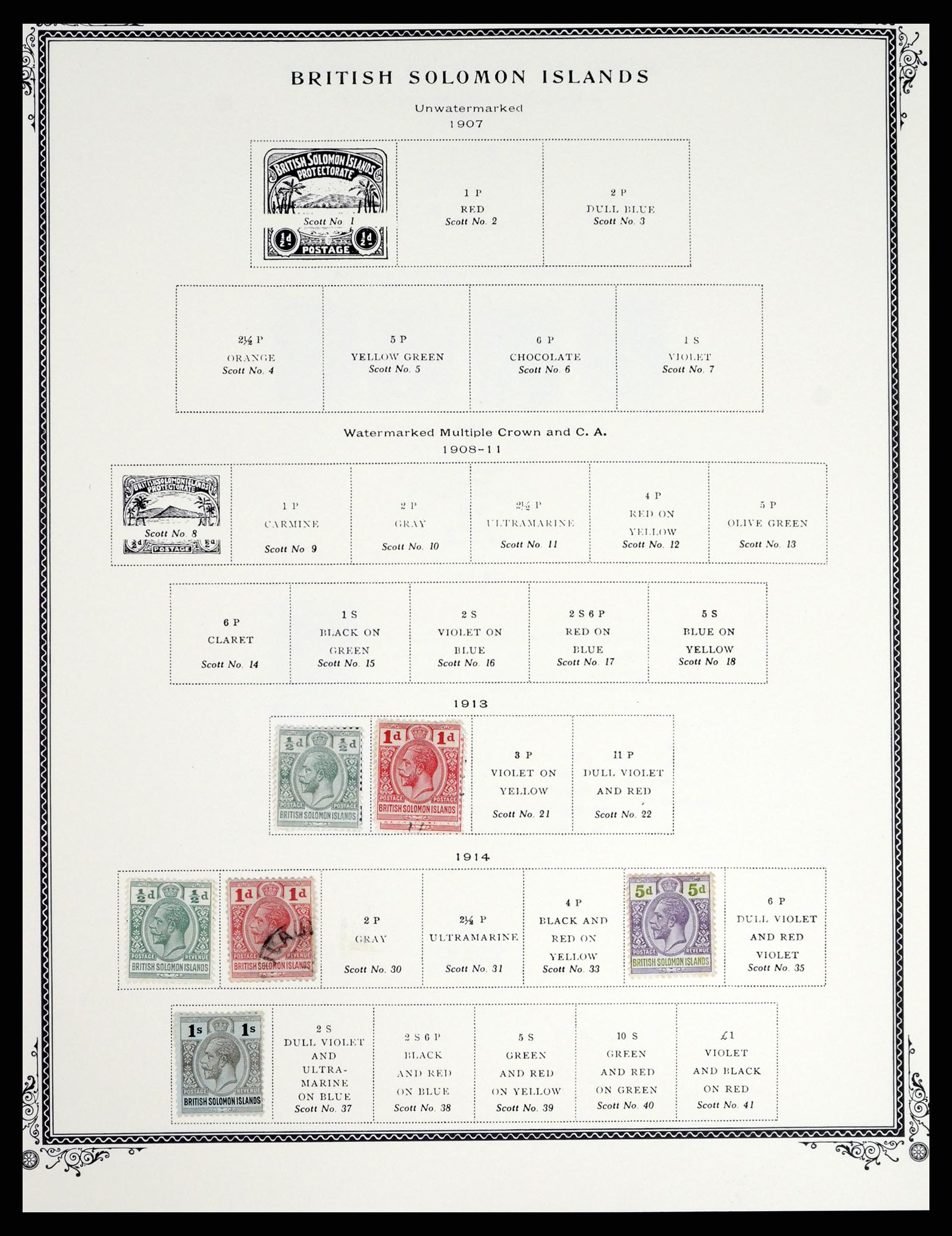 37727 442 - Stamp collection 37727 British colonies.