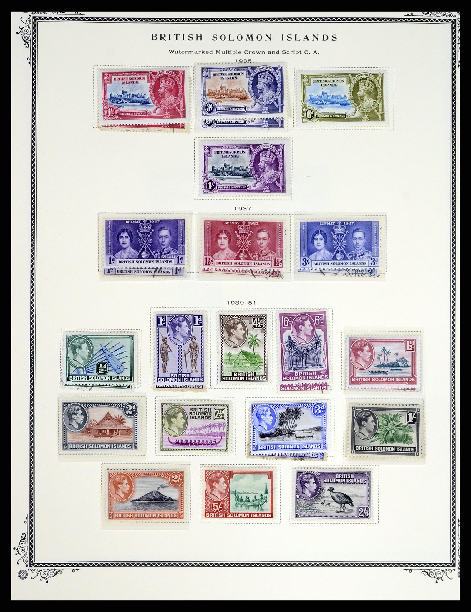 37727 444 - Stamp collection 37727 British colonies.