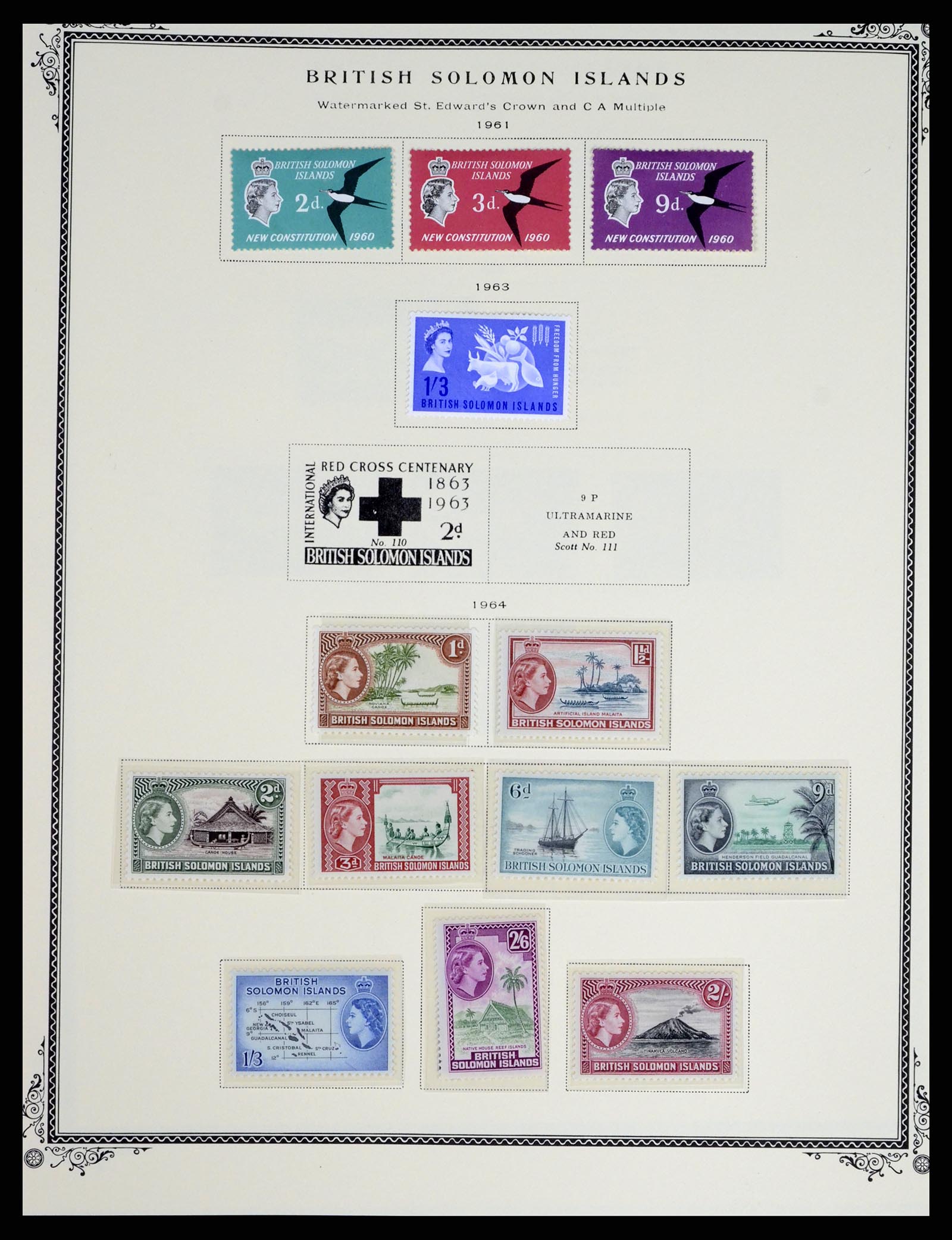 37727 447 - Stamp collection 37727 British colonies.