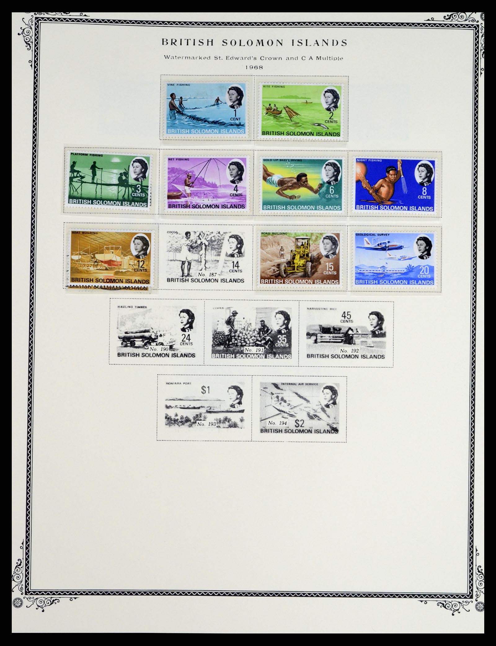 37727 452 - Stamp collection 37727 British colonies.