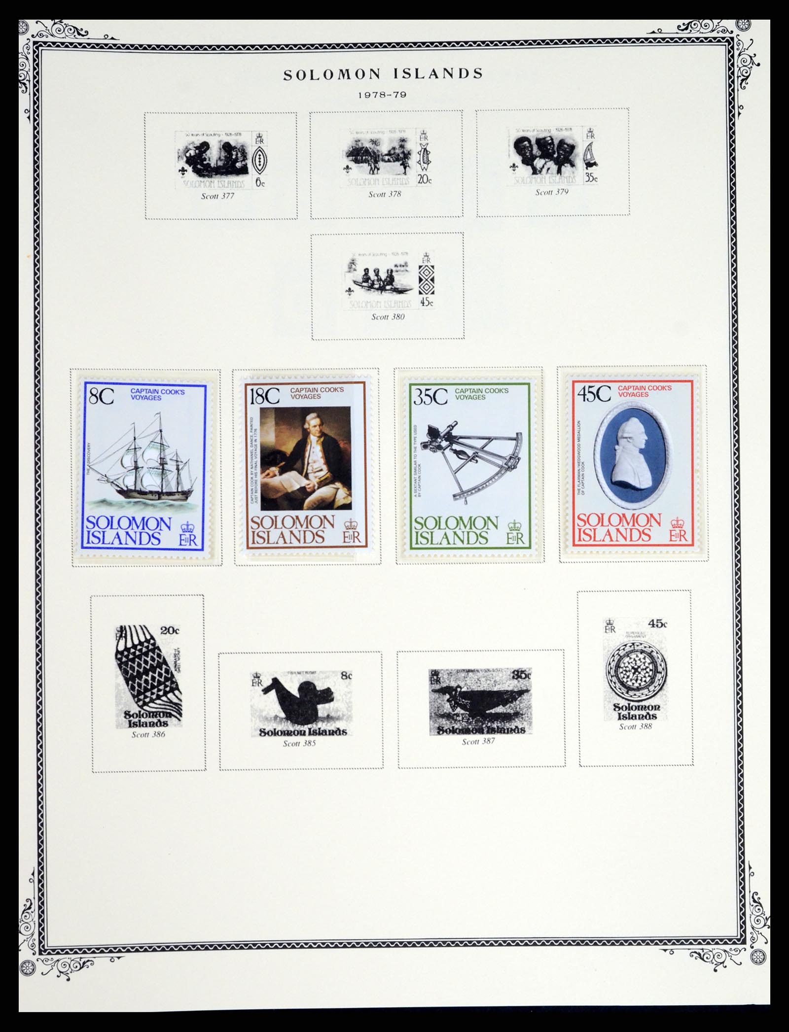 37727 465 - Stamp collection 37727 British colonies.