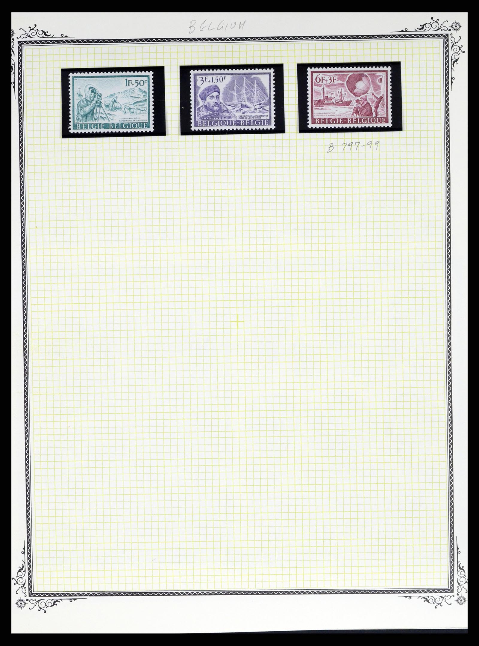37728 018 - Postzegelverzameling 37728 Motief luchtpost 1930-2000.