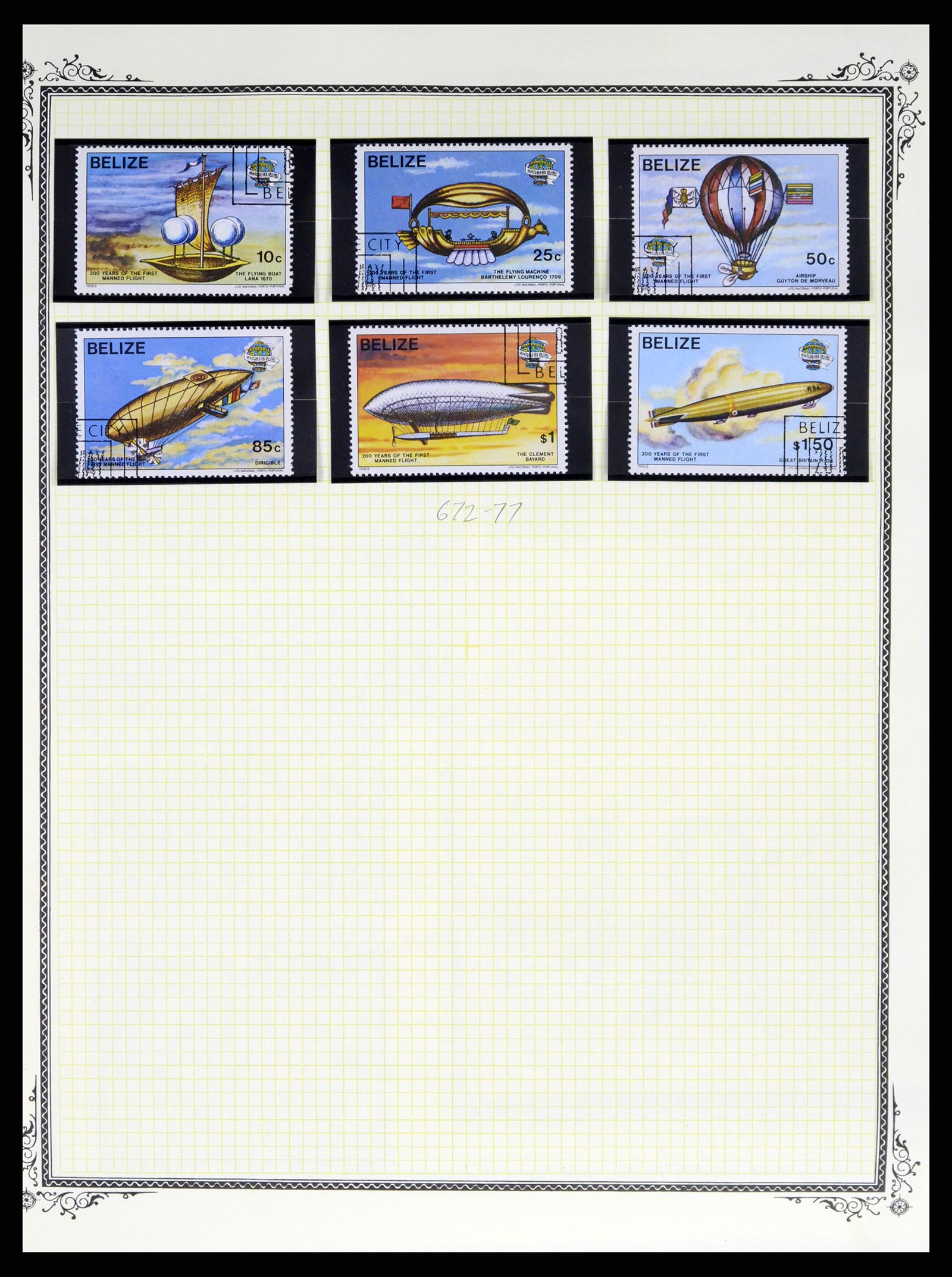 37728 020 - Stamp collection 37728 Thematic airmail 1930-2000.