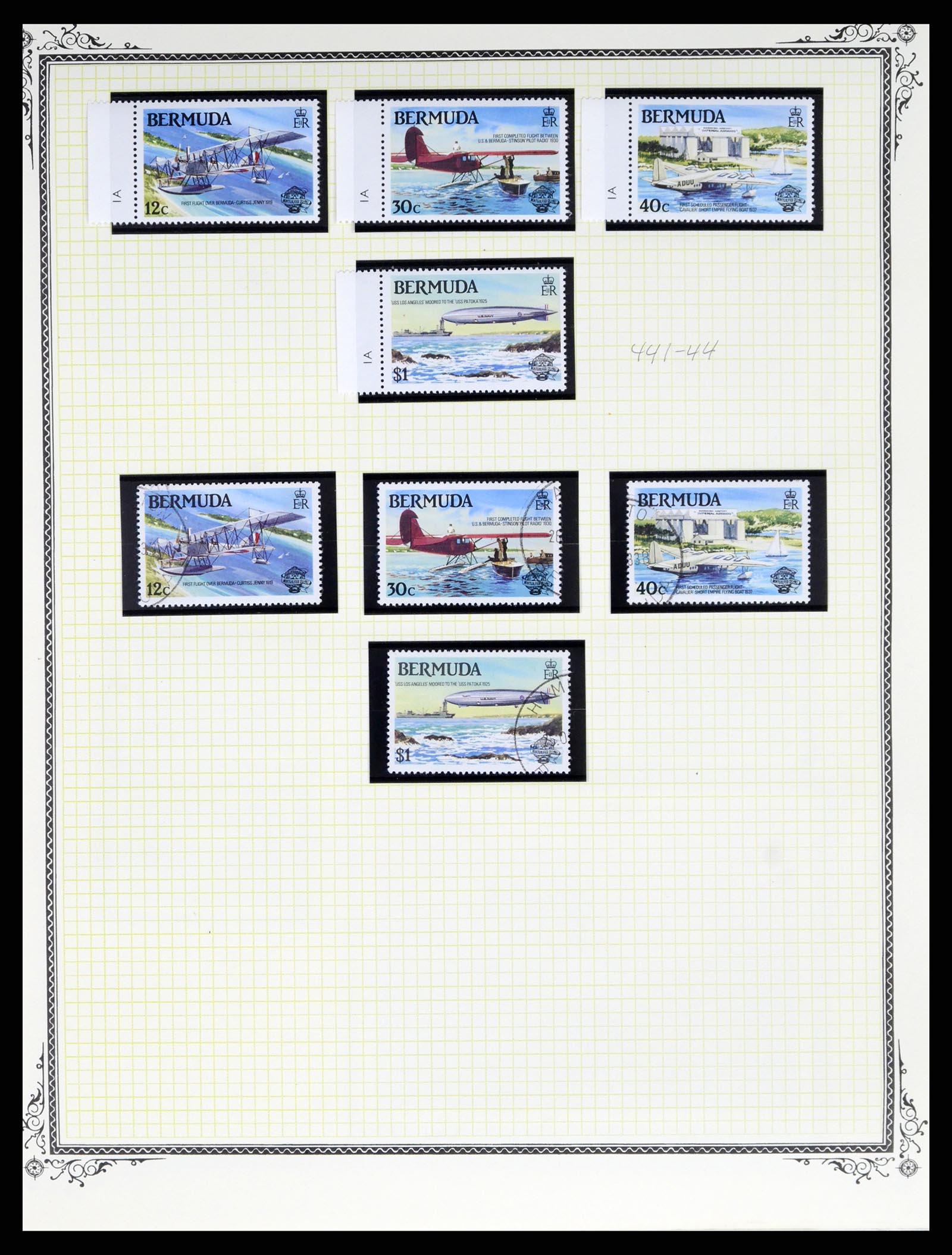 37728 022 - Postzegelverzameling 37728 Motief luchtpost 1930-2000.