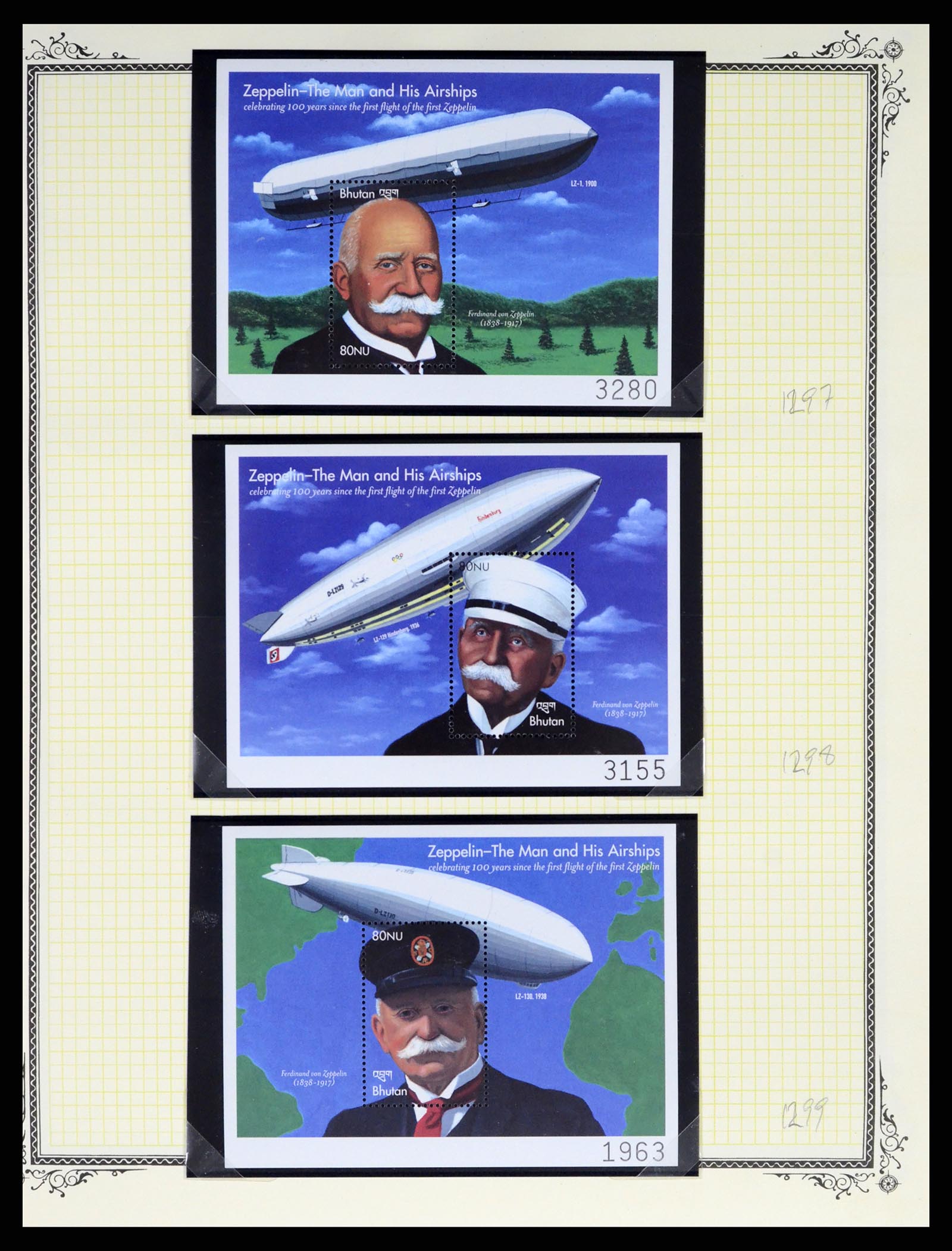 37728 026 - Postzegelverzameling 37728 Motief luchtpost 1930-2000.